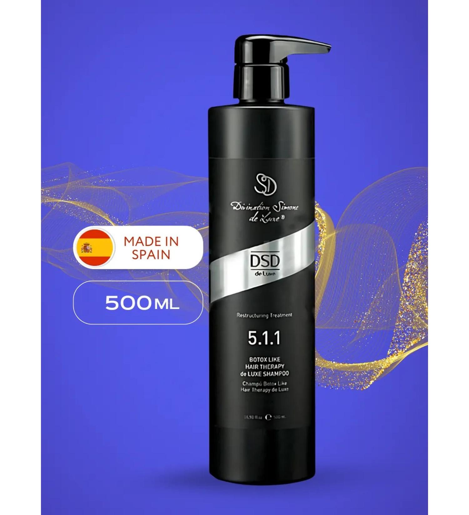 DSD DE LUXE Restoring shampoo Botox for hair de luxury No. 5.1.1