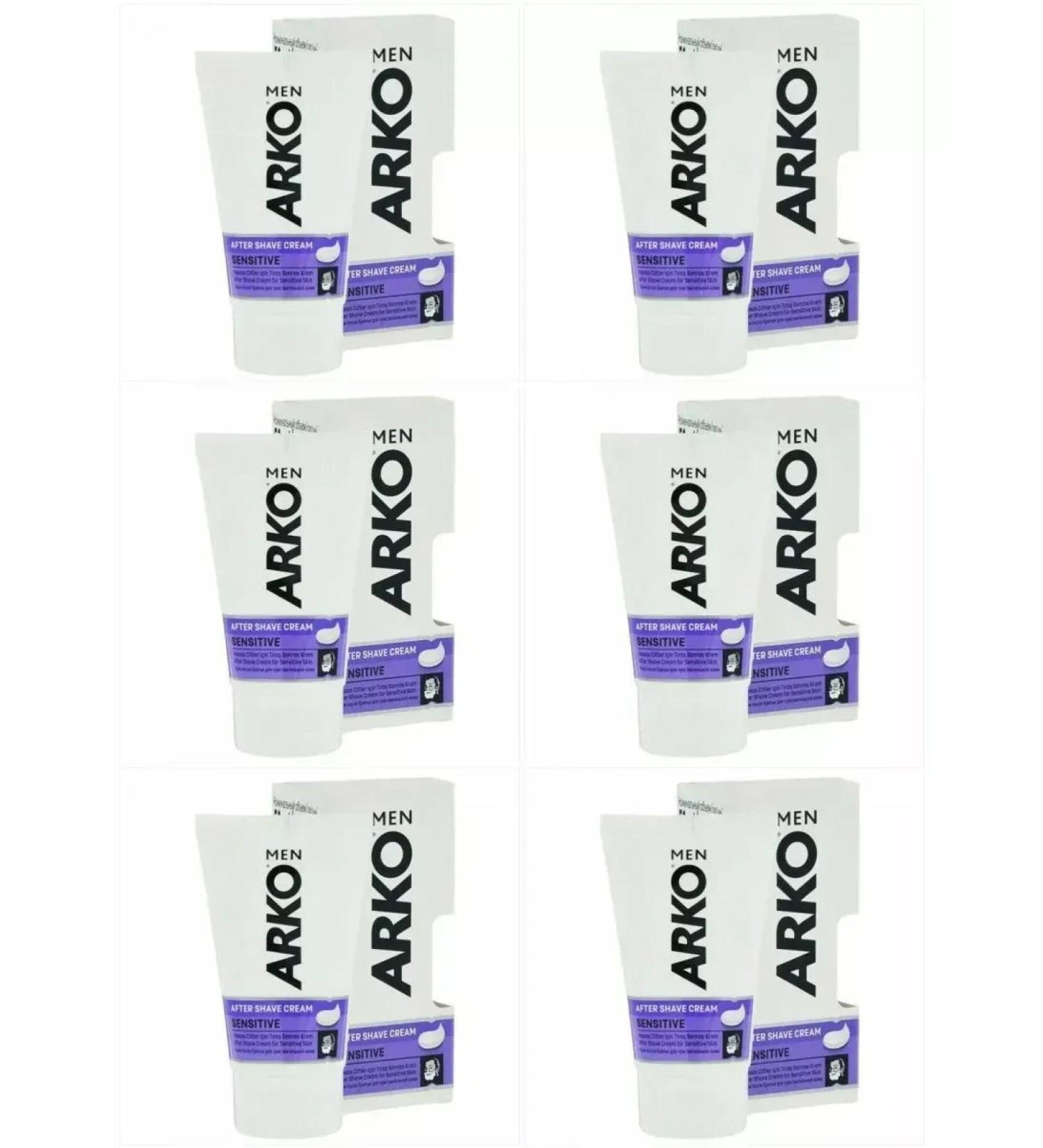 ARKO Cream after shaving Sensitiva 50 ml 6 pcs