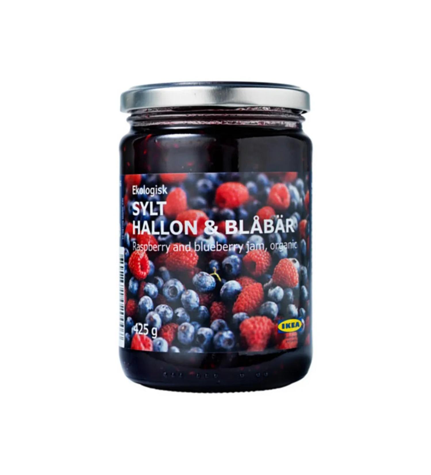 IKEA Jam Sylt Hallon Raspberry and Blueberries 425 gr - Buy Online on GoSupps.com
