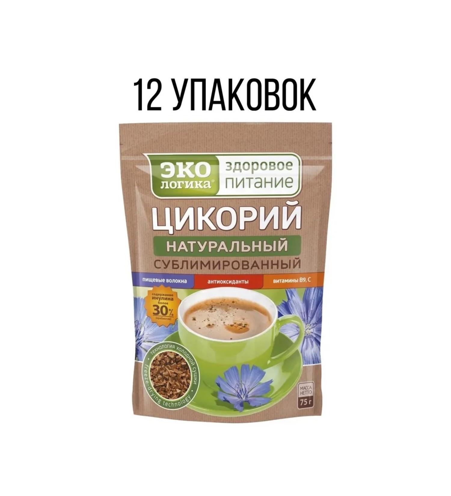EcoLogic Chicoria natural classic 75 g 12 pack