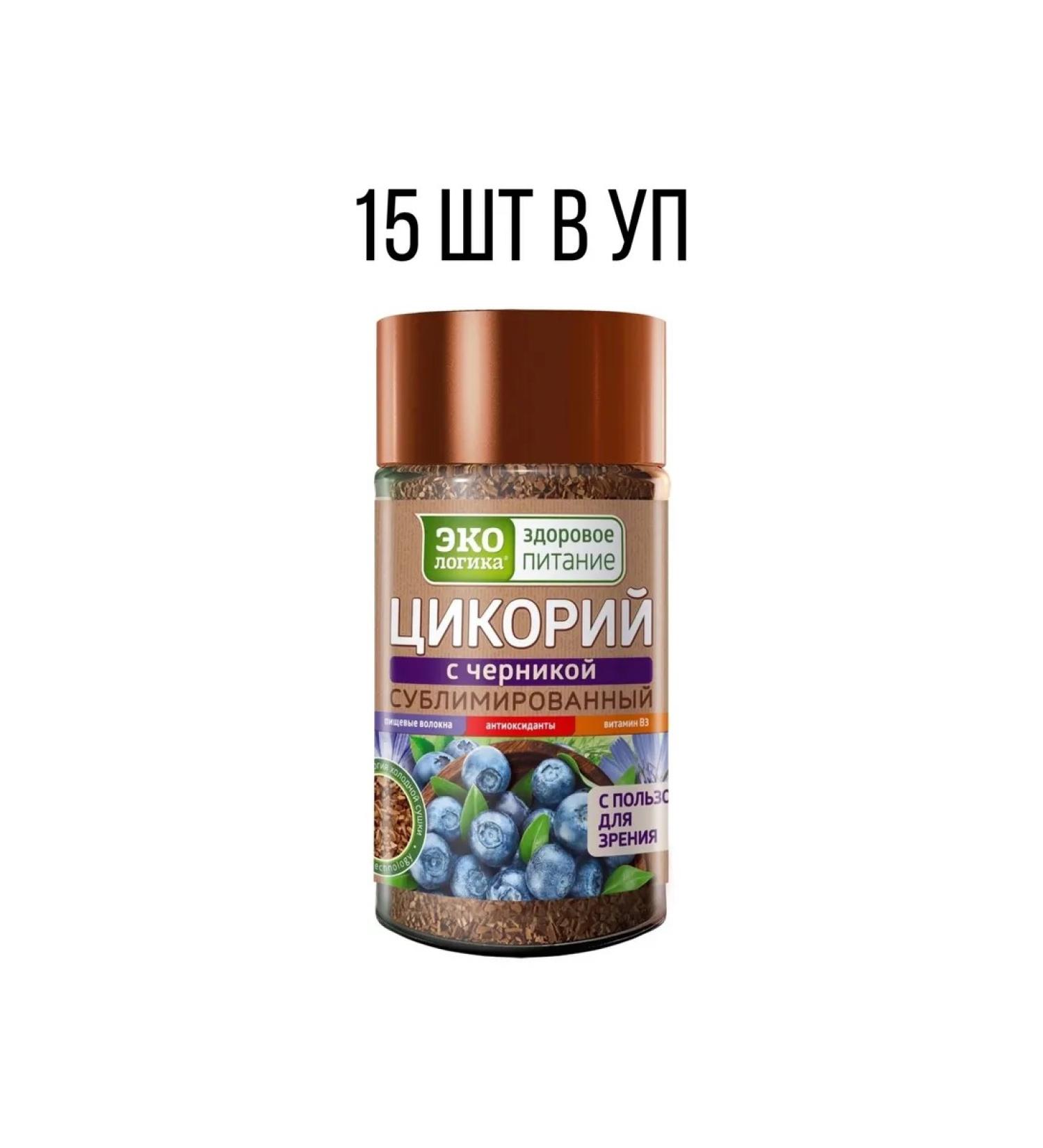 EcoLogic Tsikoria with blueberries 85 g 15 ban