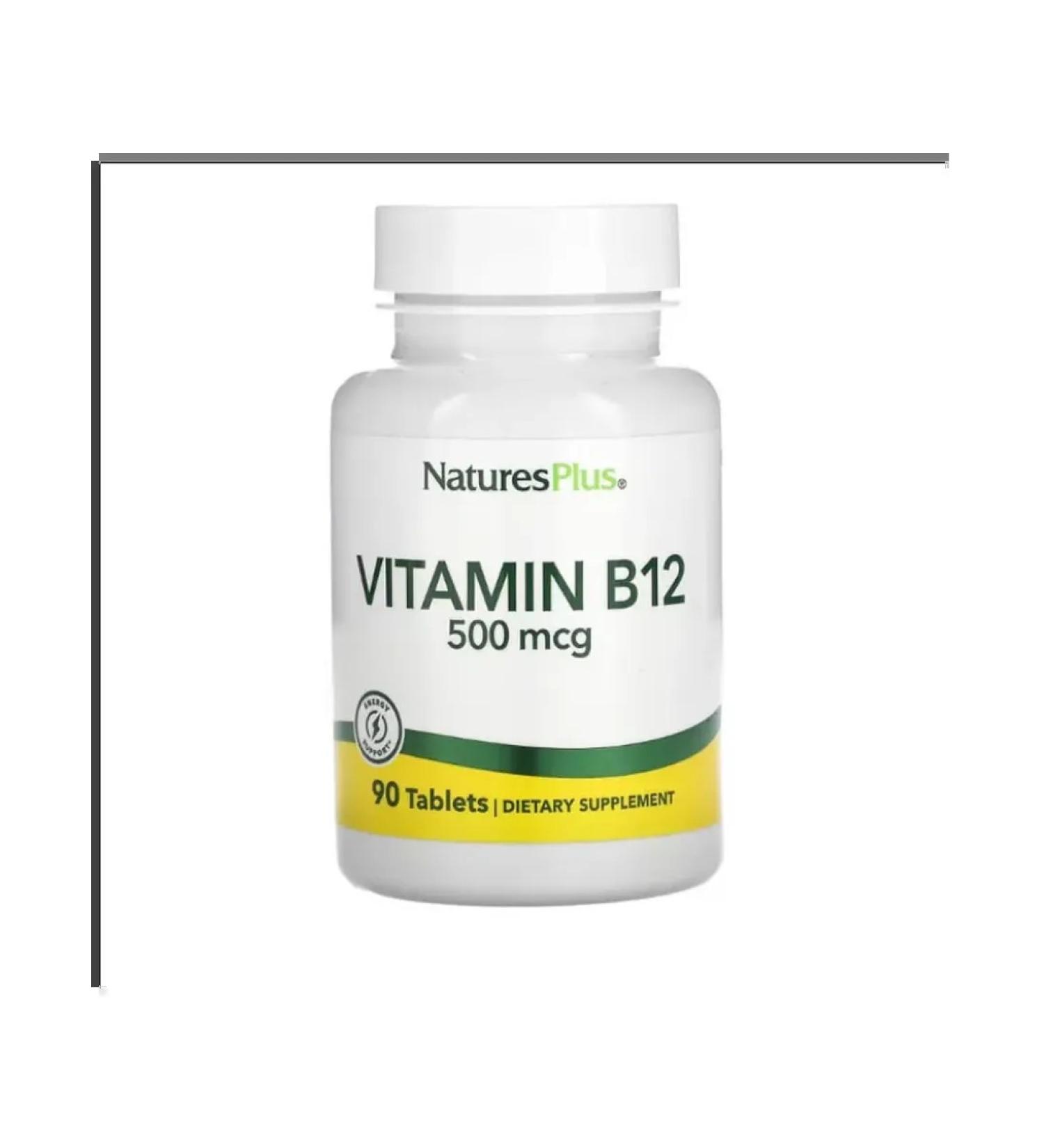 Vitamin B12 Naturesplus 500 g 90 tablets