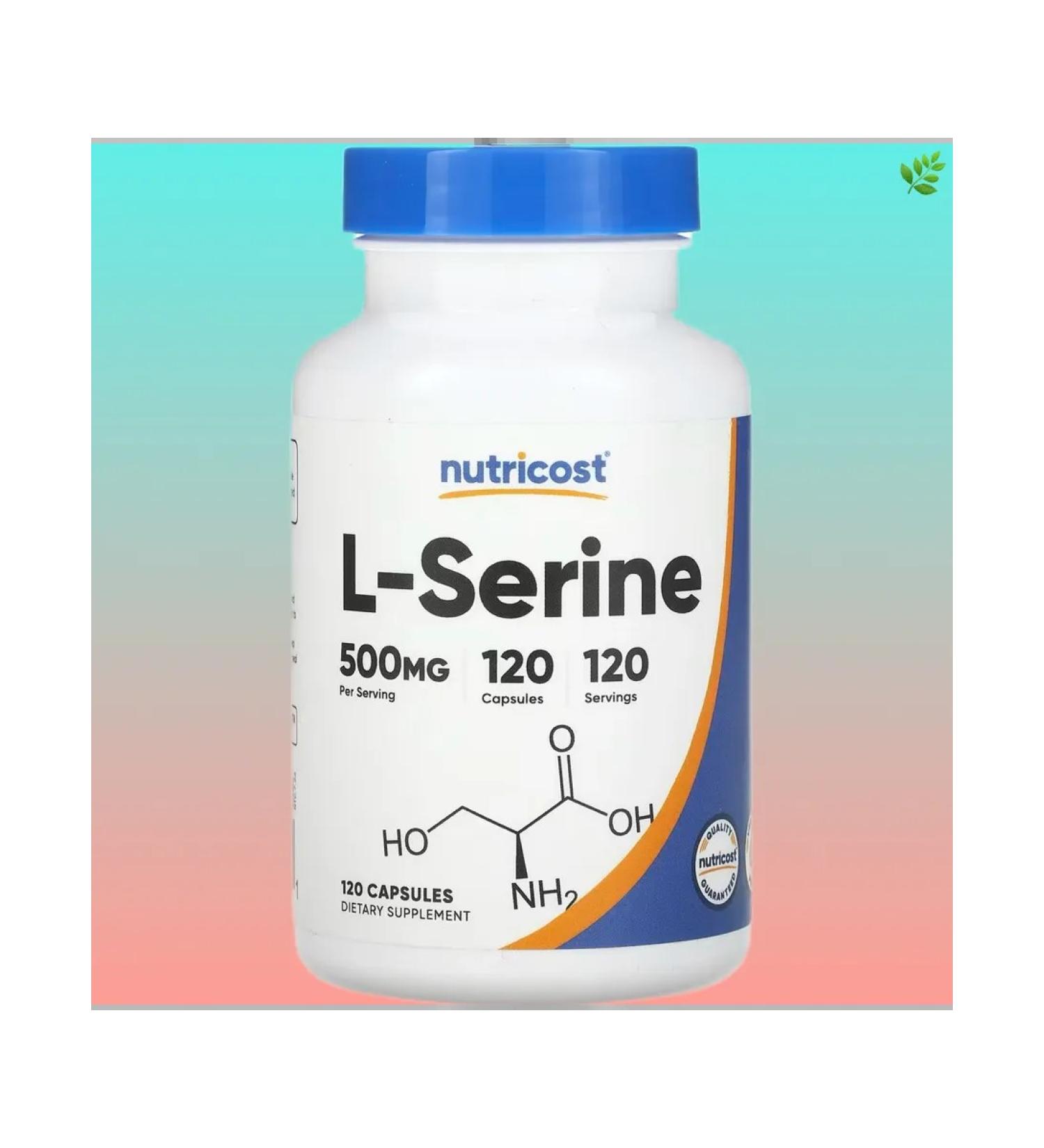 Nutricost L-Serin 500 mg 120 capsules
