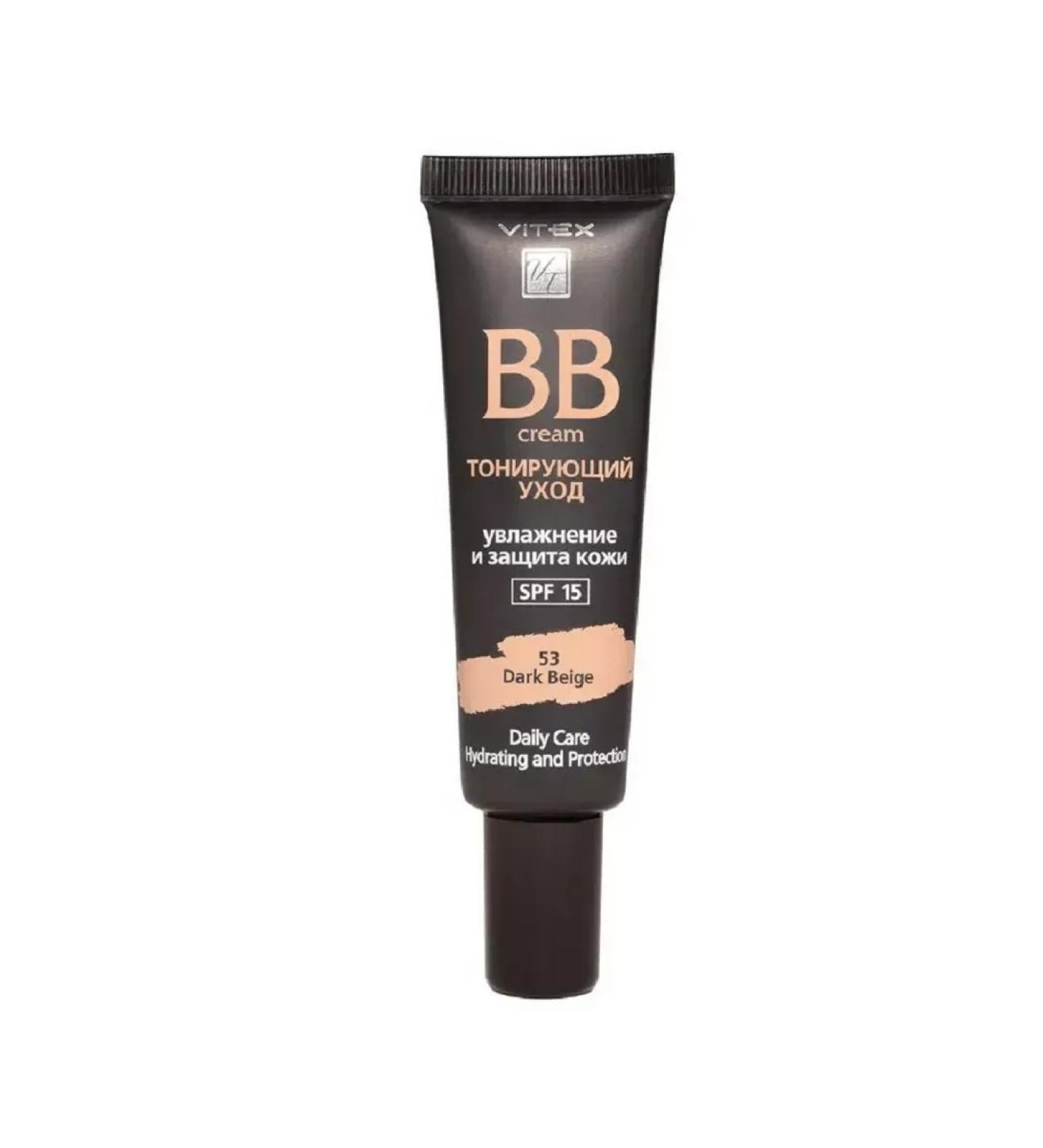 Vitex BB core Tinting Care SPF15 30ml Tone 53 Dark Beige - Buy Online on GoSupps.com
