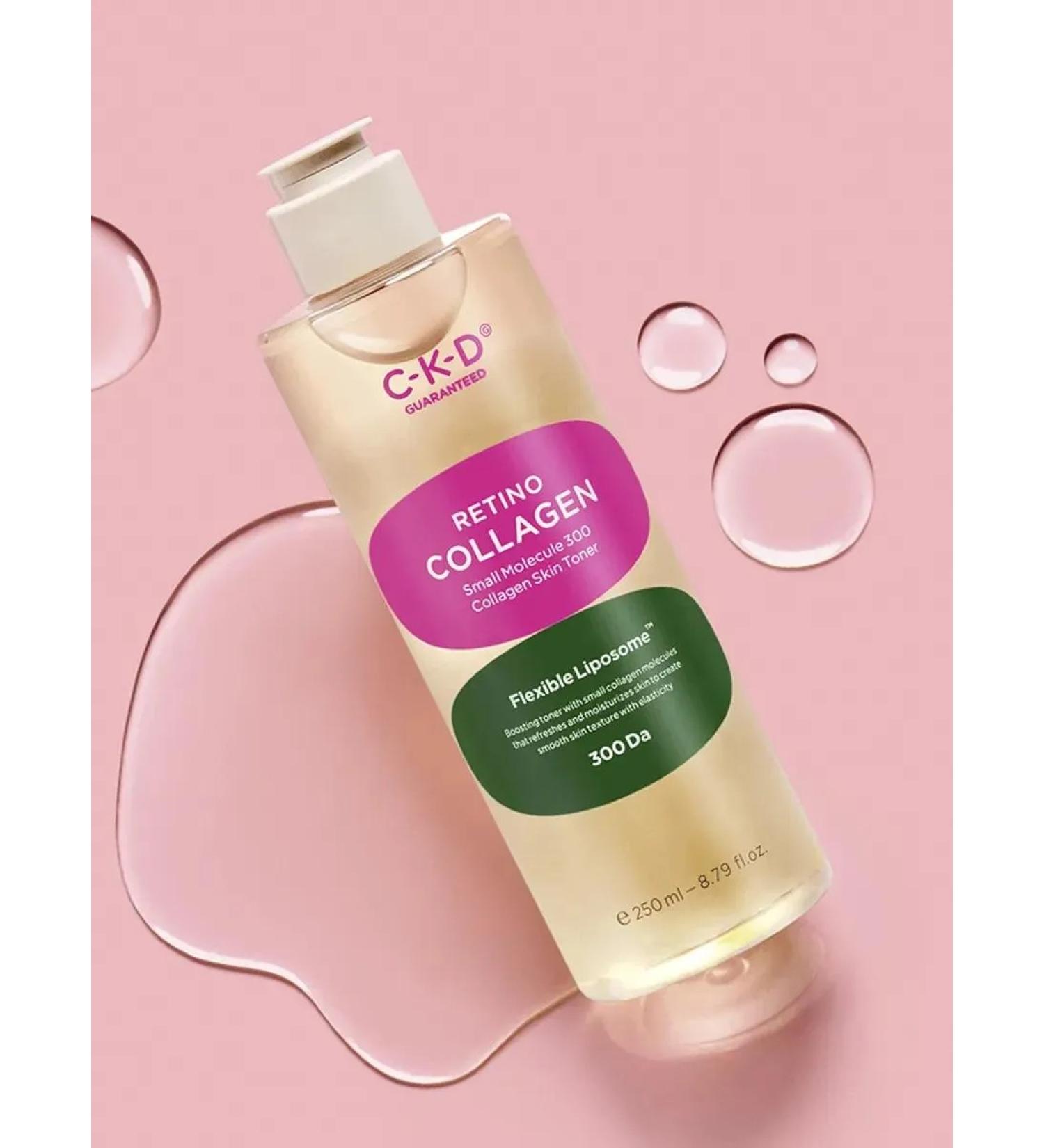 CKD GUARANTEED Retino Collagen Skin Toner retinal tonic 250 ml - Buy Online on GoSupps.com