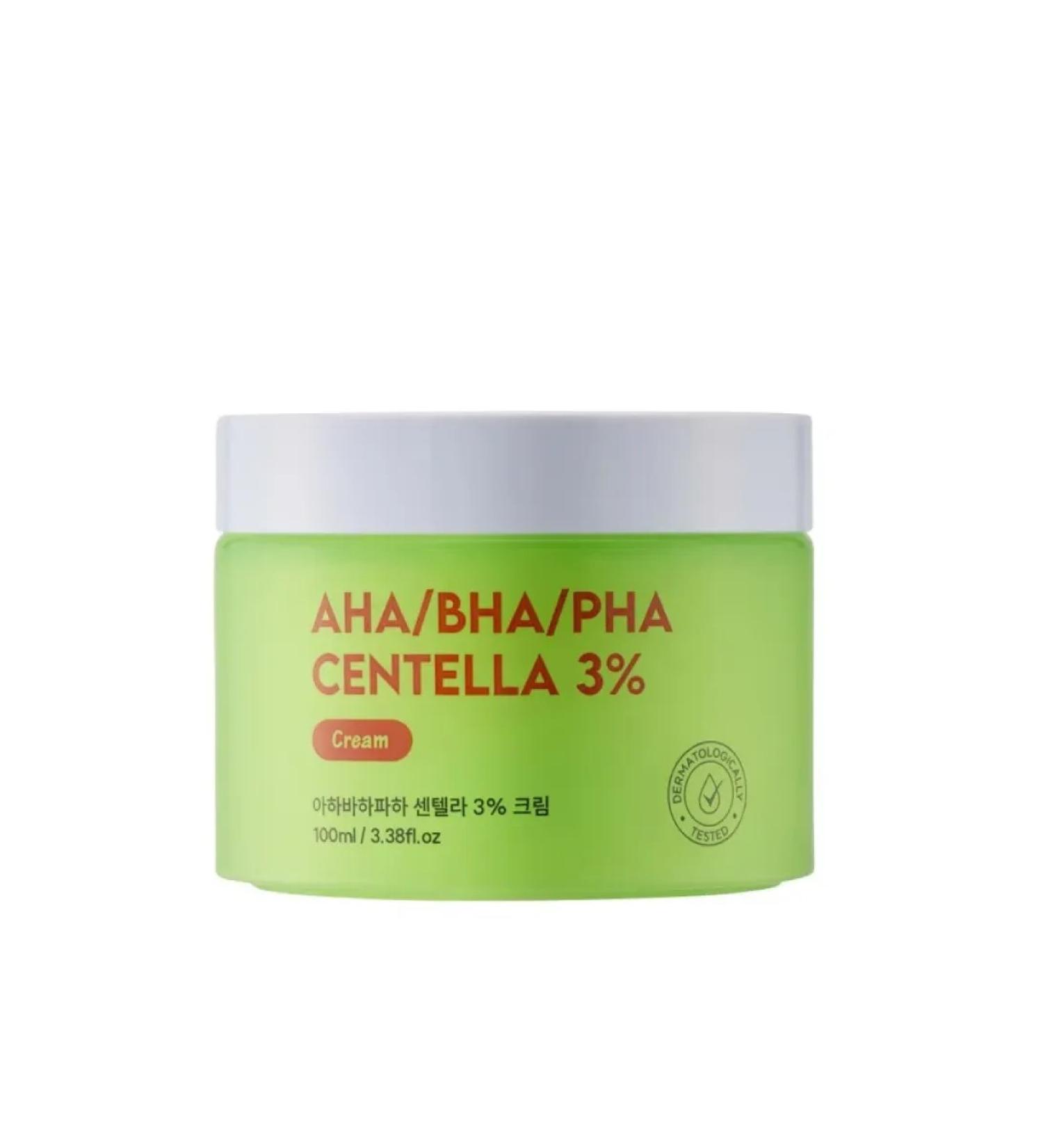 ShinCosLab Facial cream with AHA BHA PHA and centella 100 ml
