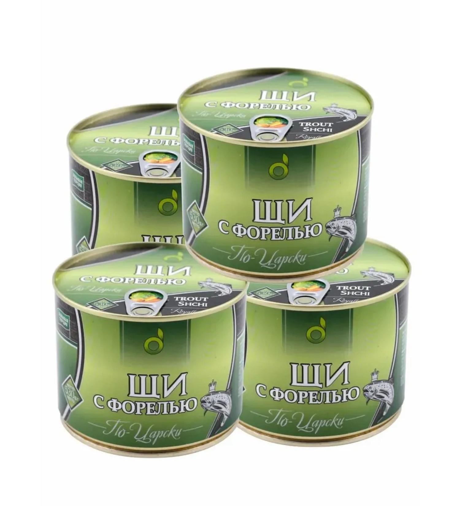 Eco Food LLC Cabbage soup with Tsari 530 g 4 pieces