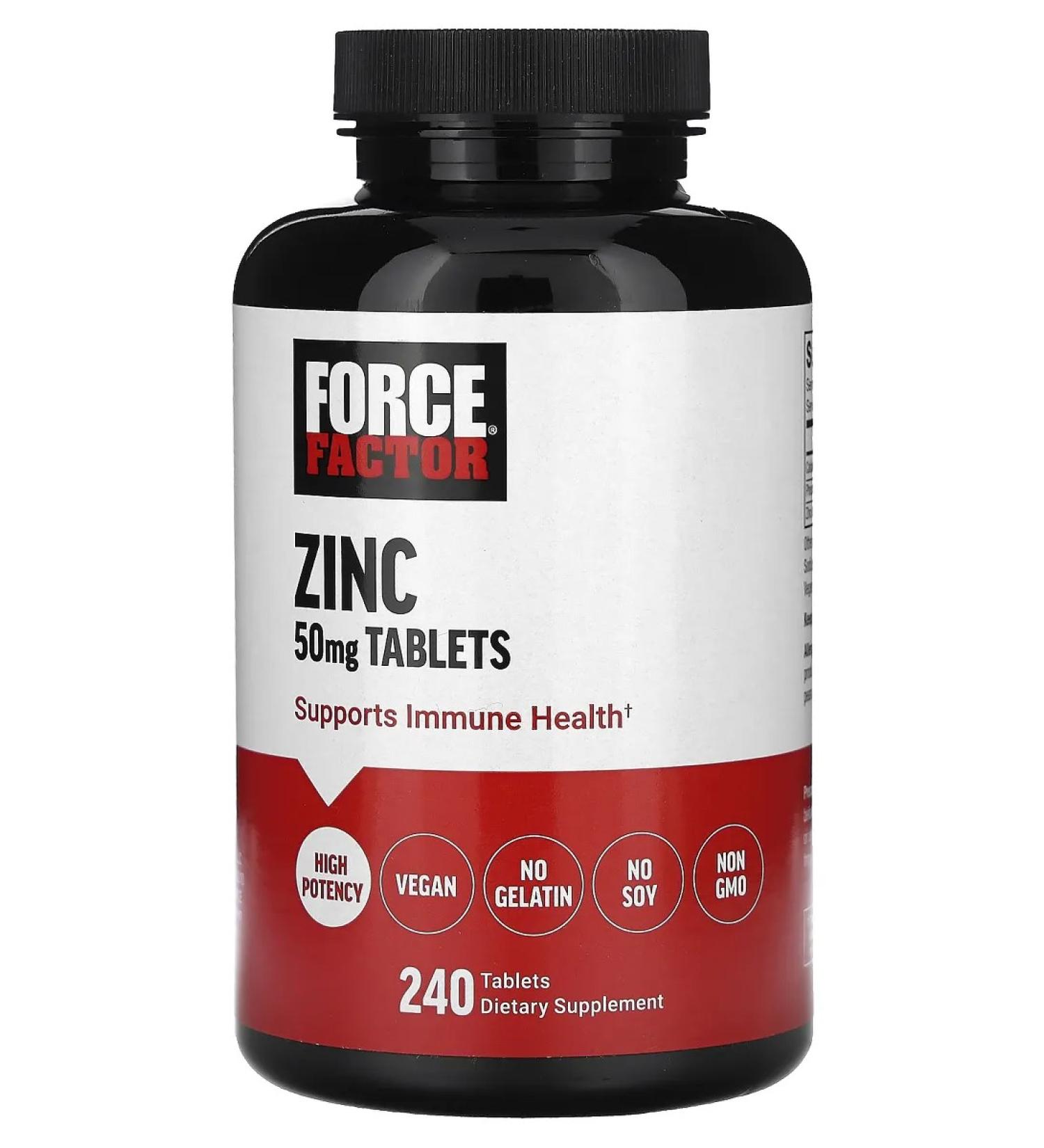 Force Factor Zinc 240 tablets