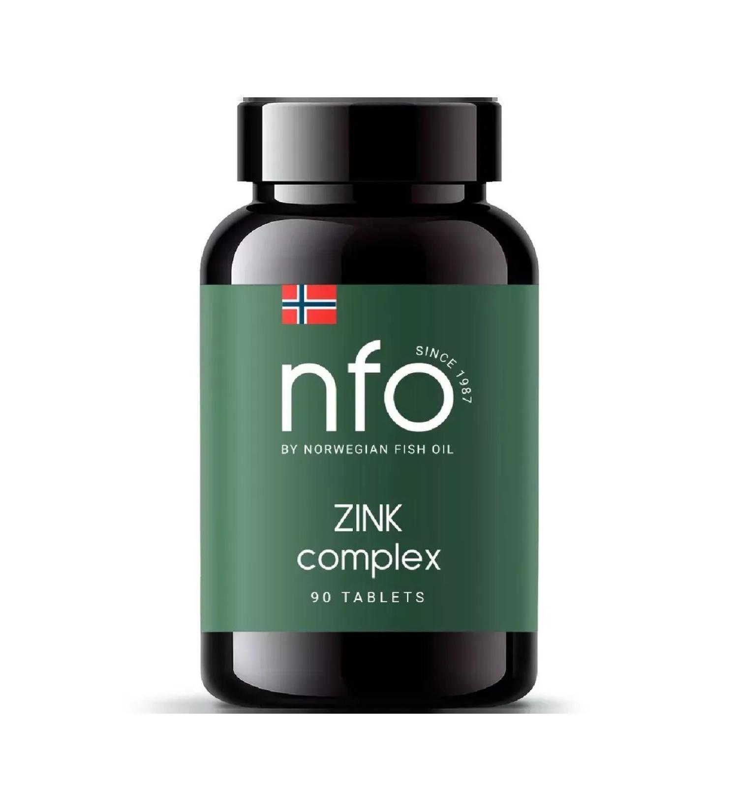 NFO Complex zinc 90 pcs. 350 mg-1pl