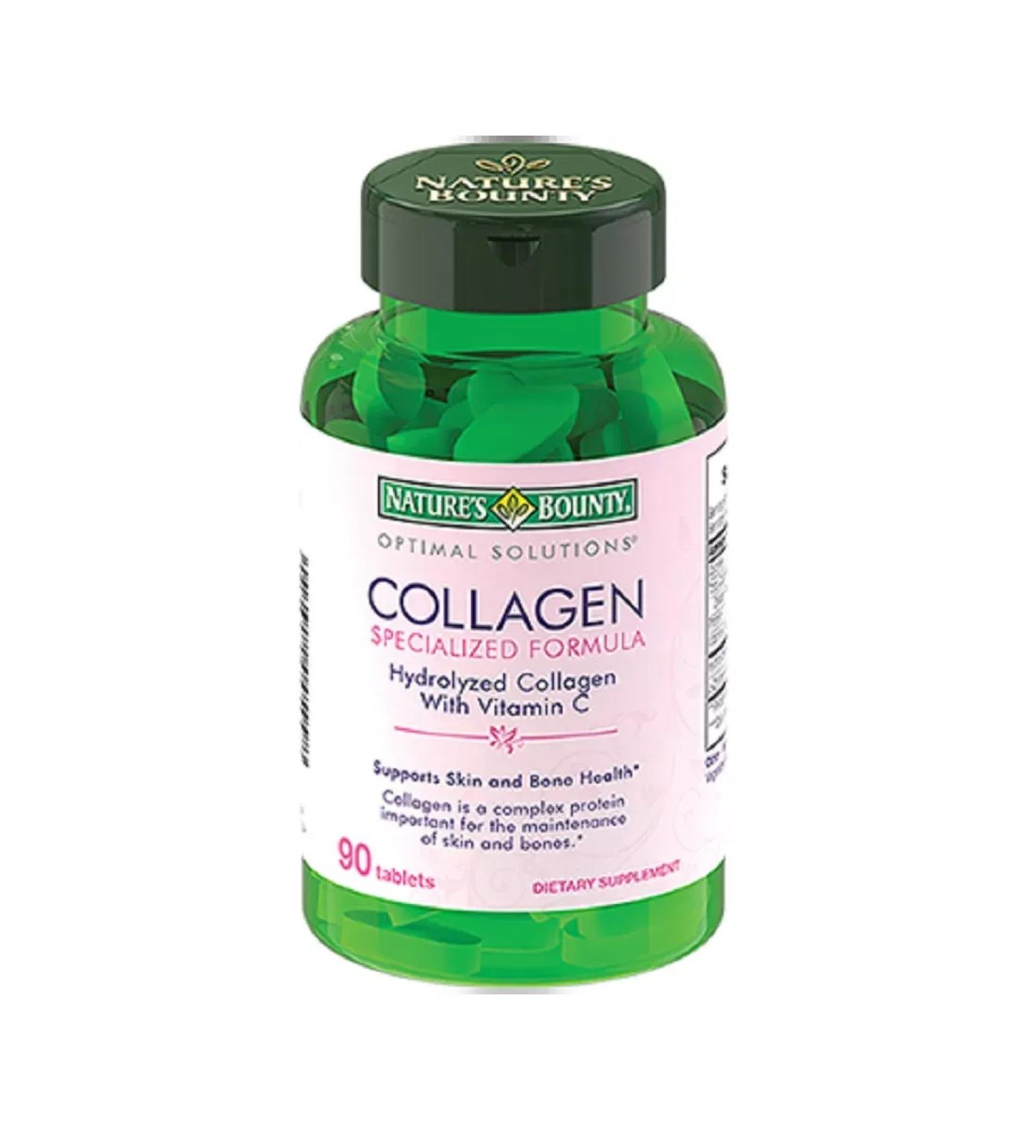 Bounty Hydrolyzed collagen with vitamin C N90 table 12-1pcs