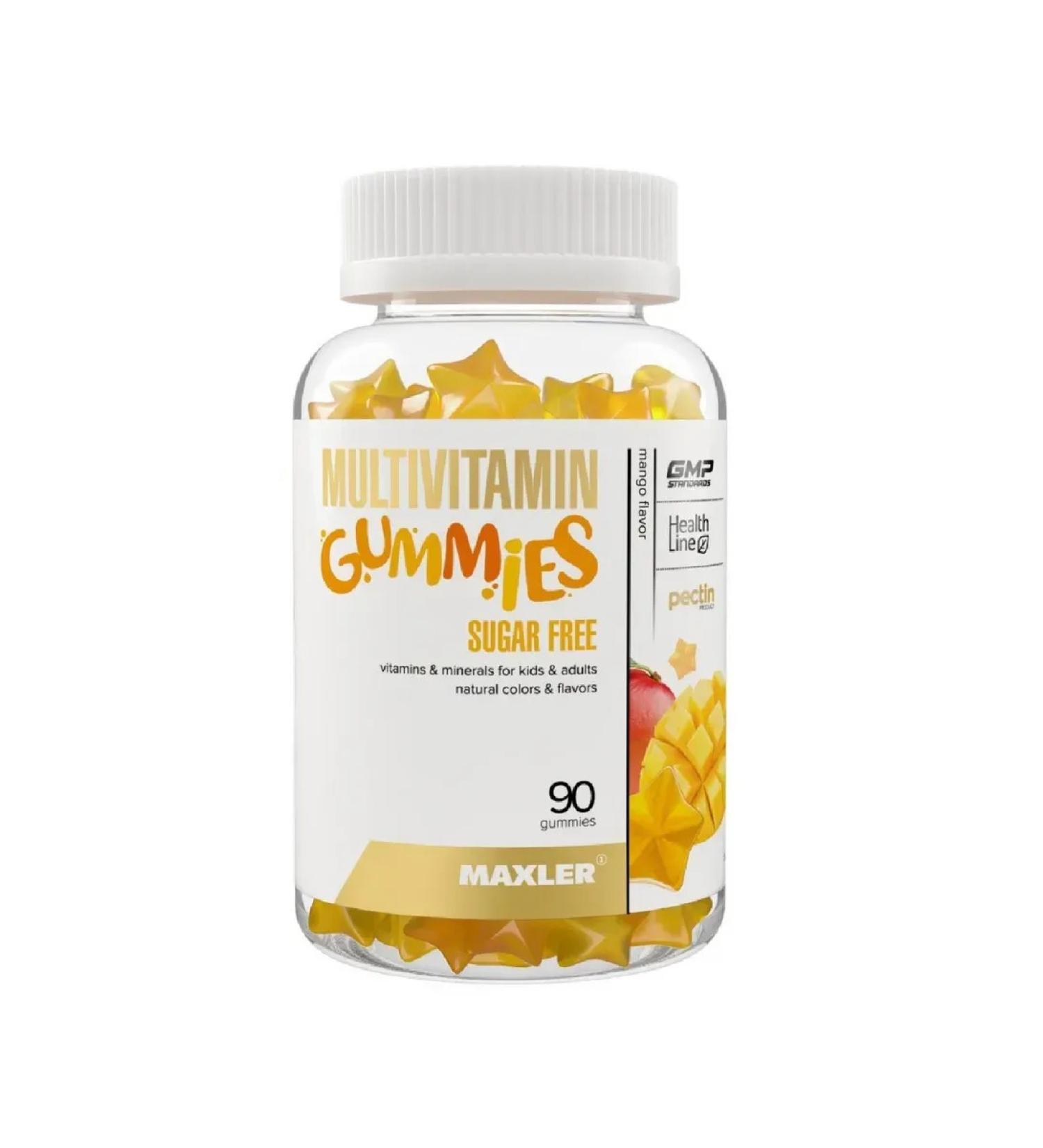 Maxler multivitamins 90 chewing sweets 2 g of mangoes - Buy Online on GoSupps.com