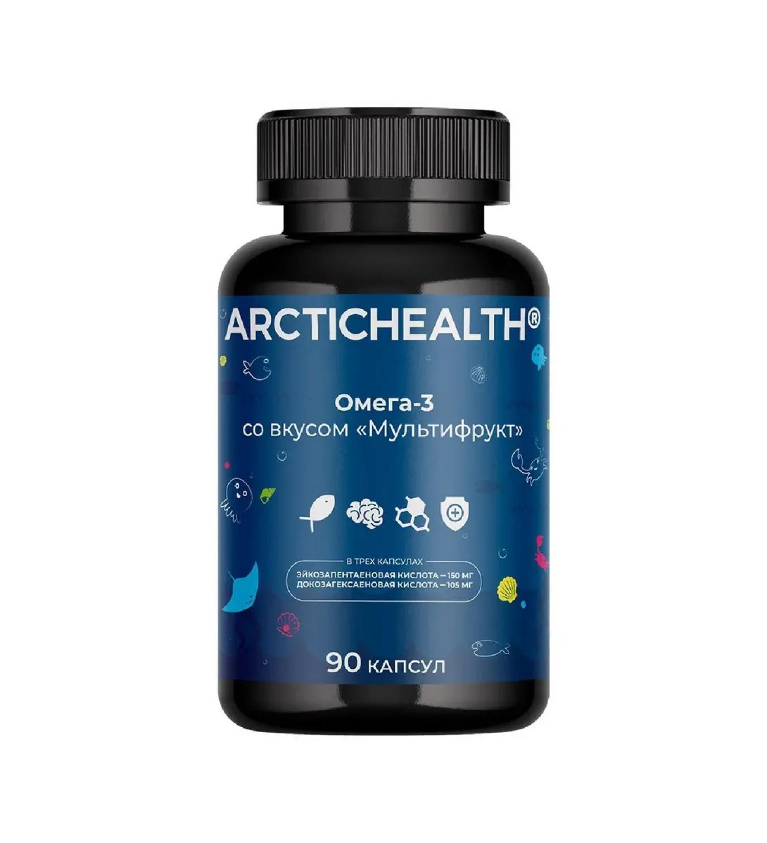  Arctichealth omega-3 90 capsules of 700 mg Multipher - Buy Online on GoSupps.com