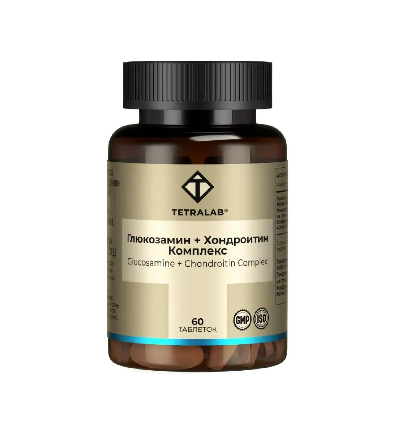 TETRALAB Glucosamine+chondroitin 60 table. 1440 mg-1pcs - Buy Online on GoSupps.com