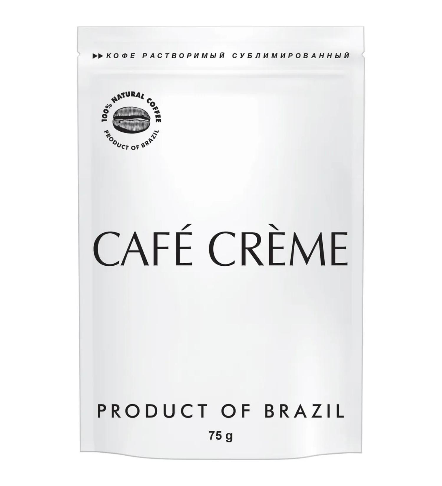 CAFE CREME Coffee soluble sublimated 75g