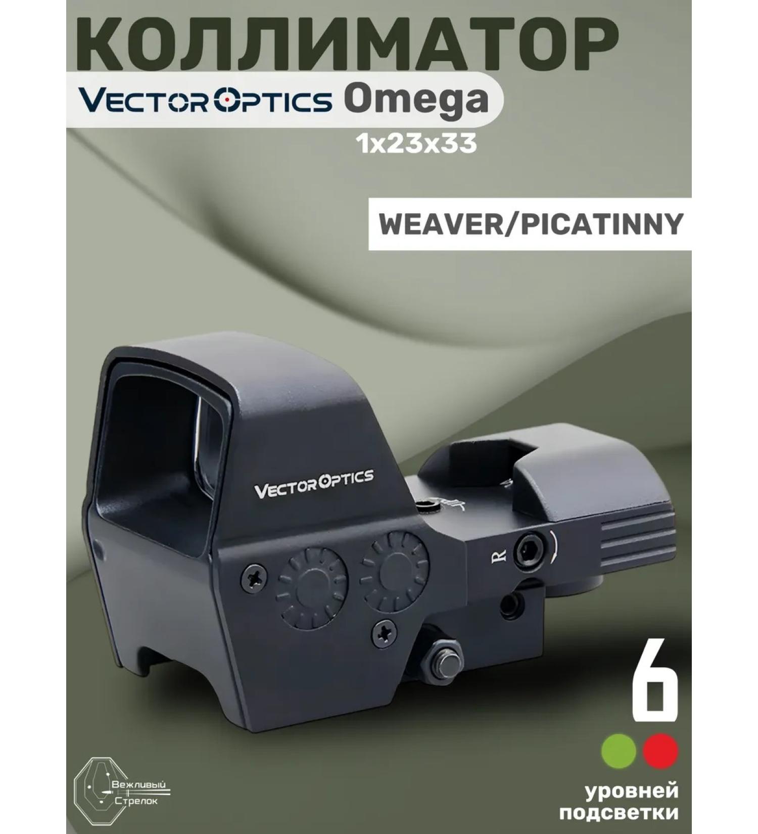 Vector Optics Omega 1x23x33 collimator - Buy Online on GoSupps.com