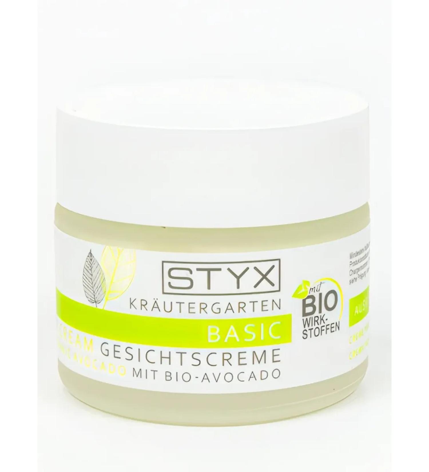 Facial cream bio avocado (Styx)