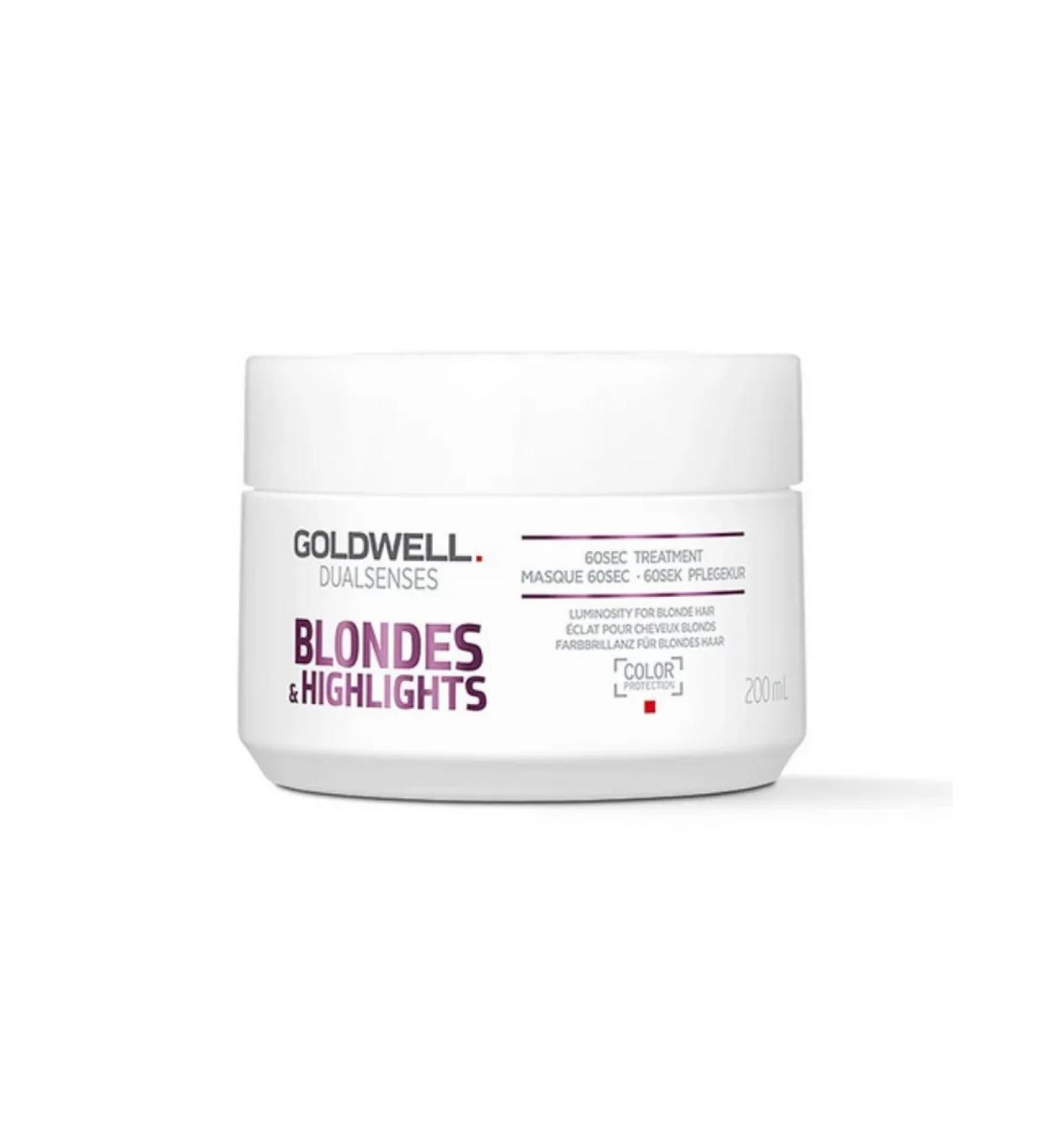 Goldwell Blondes & Highlights 60Sec Mask for brightened 200ml