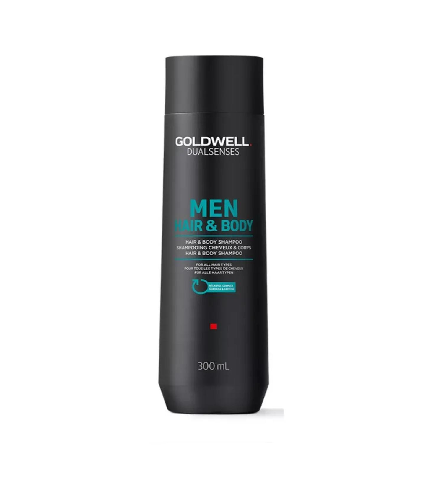 Goldwell For men Hair Body Male Hair and Body Shampoo 300 ml