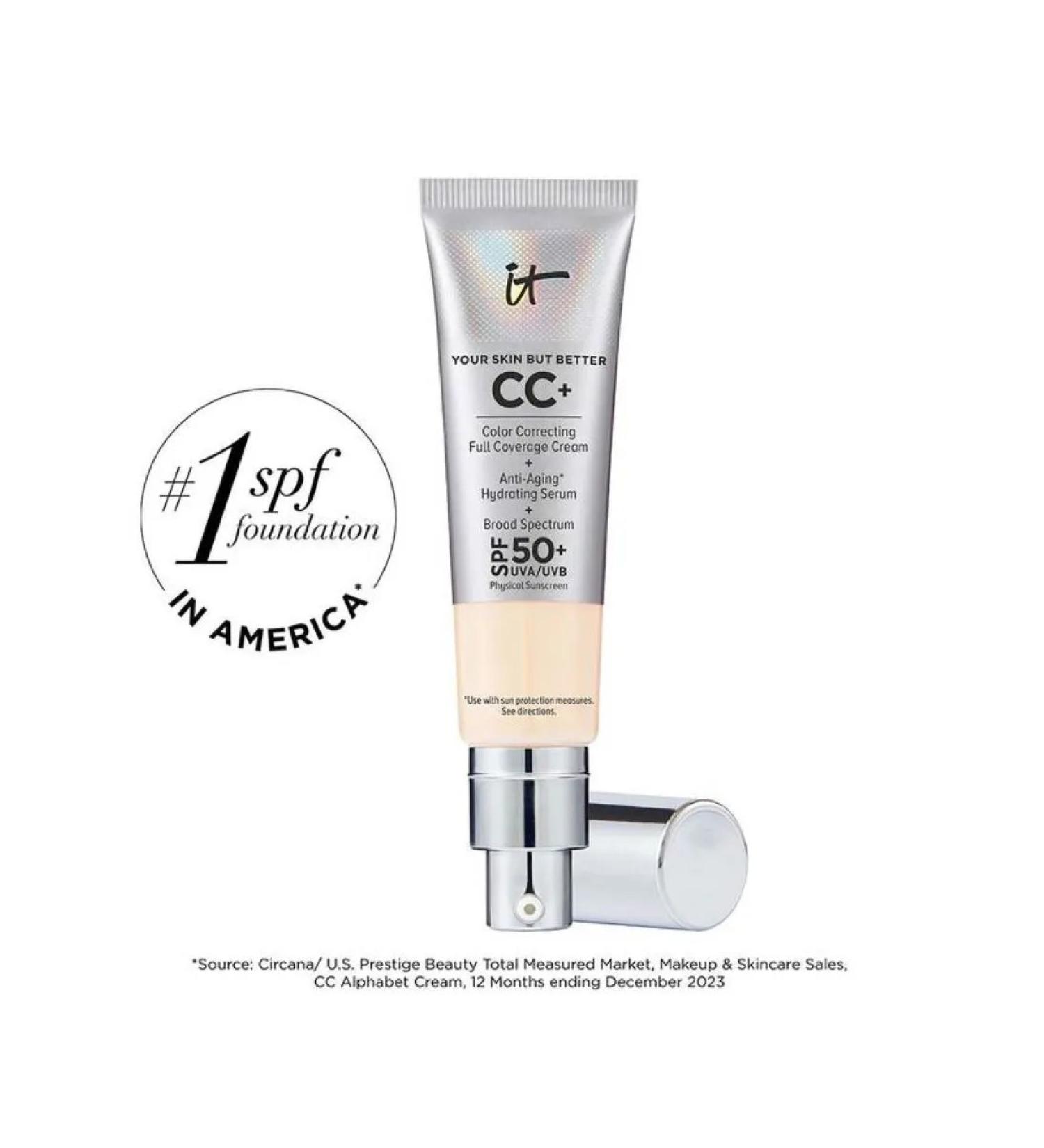 It Cosmetics CC+ SPF 50+ (shade Light Medium Warm) - Buy Online on GoSupps.com
