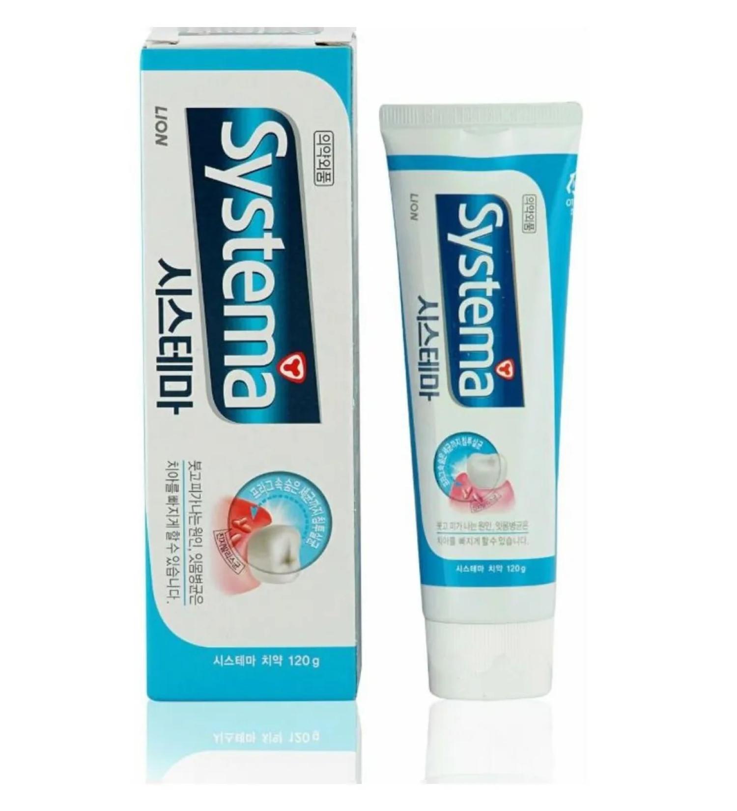 LION System toothpaste ice mint 120 g - Buy Online on GoSupps.com