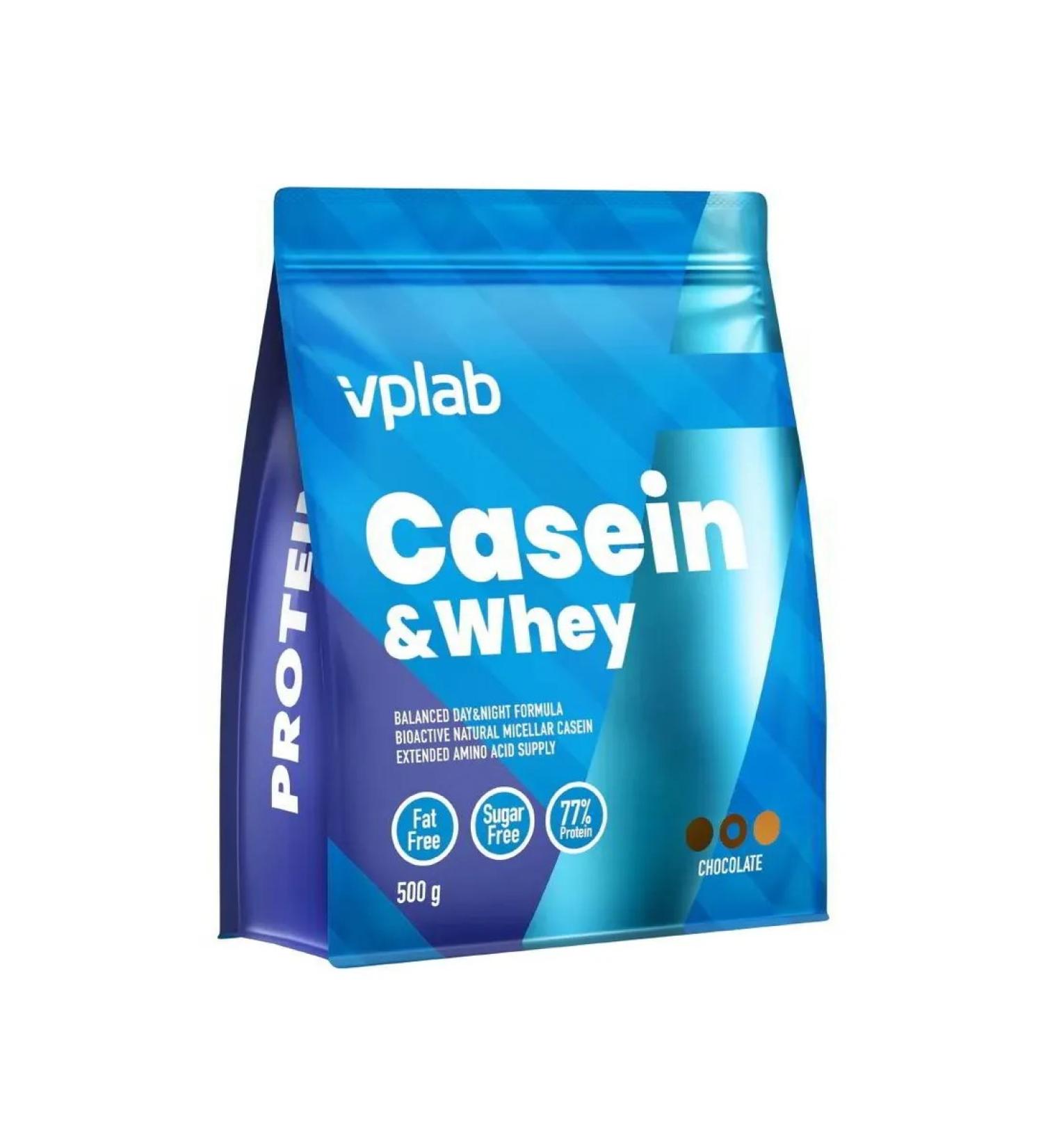 VPLAB Nutrition Casein+serum protein Casein & Whey 500 gr Chocolate