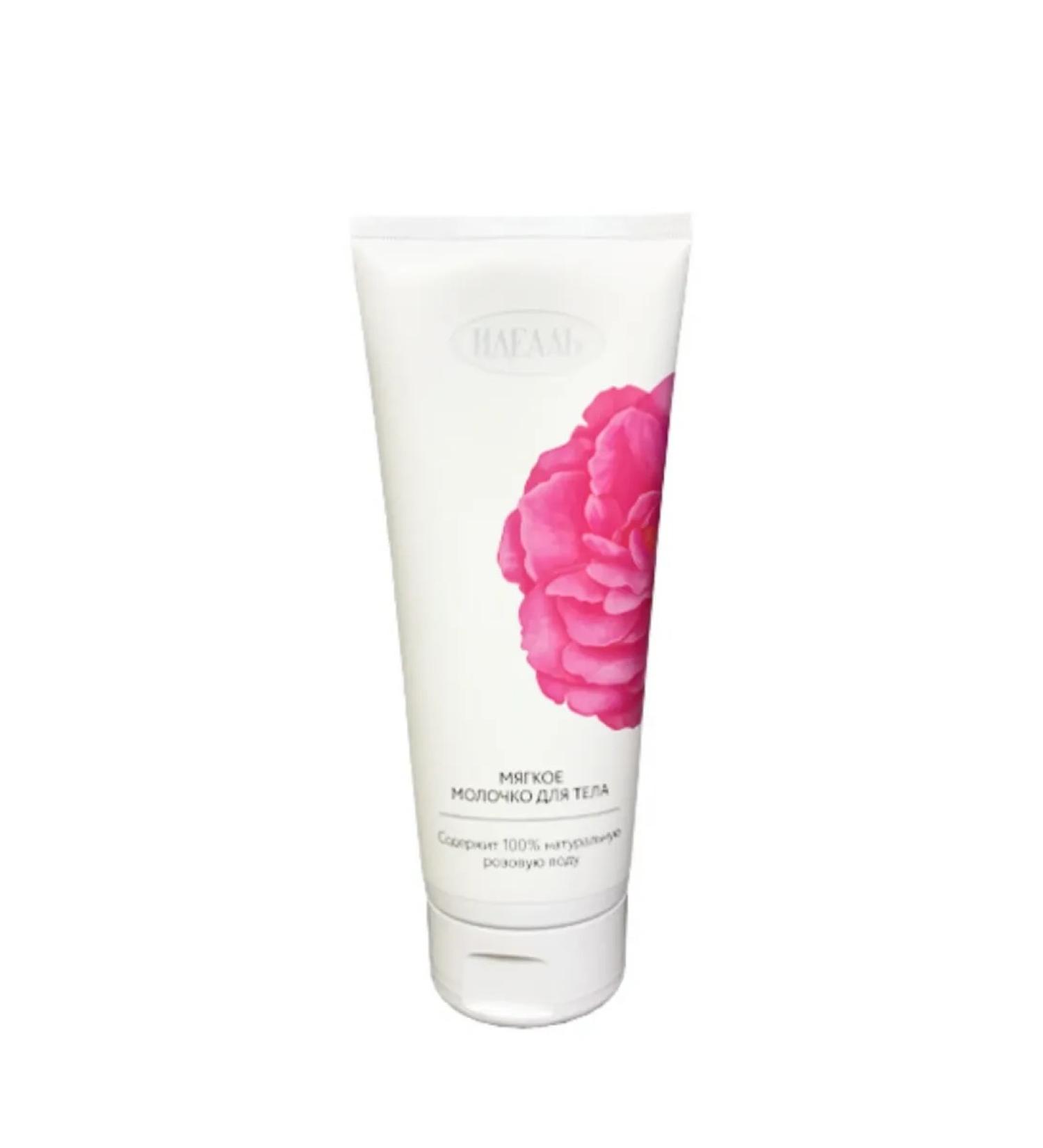IDEAL Body milk is soft with pink water 200 ml