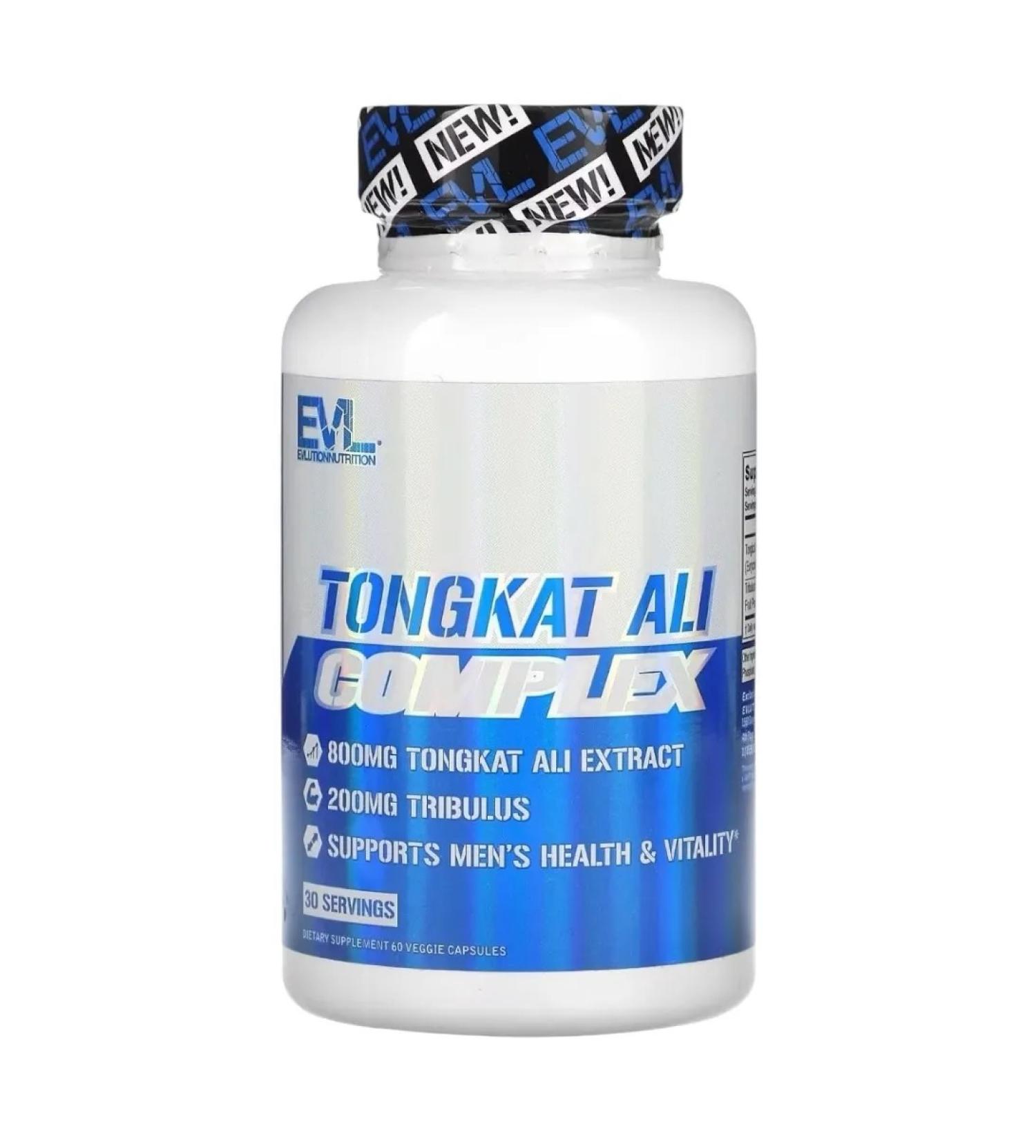 EVLution Nutrition Complex with eurecoma long -faced 800 mg 60 capsules