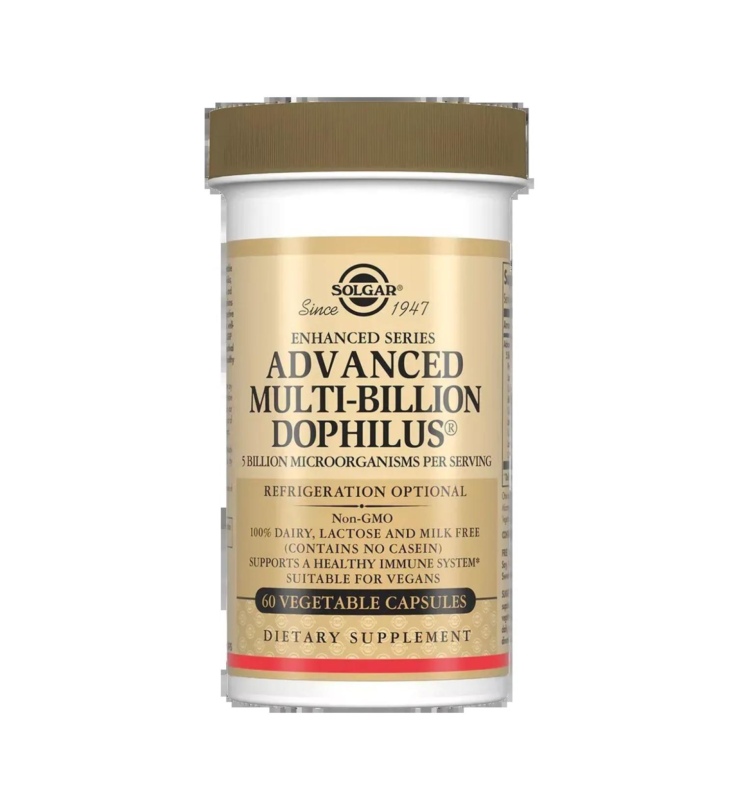 SOLGAR Multidofilus plus 60pcs - Buy Online on GoSupps.com