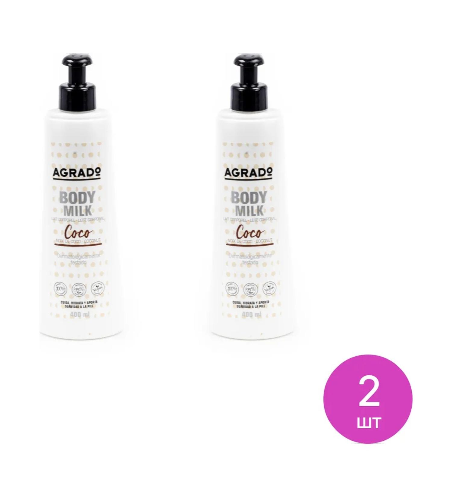 Agrado COCO Moner Moner with Coconut 400ml 2 pcs - Buy Online on GoSupps.com