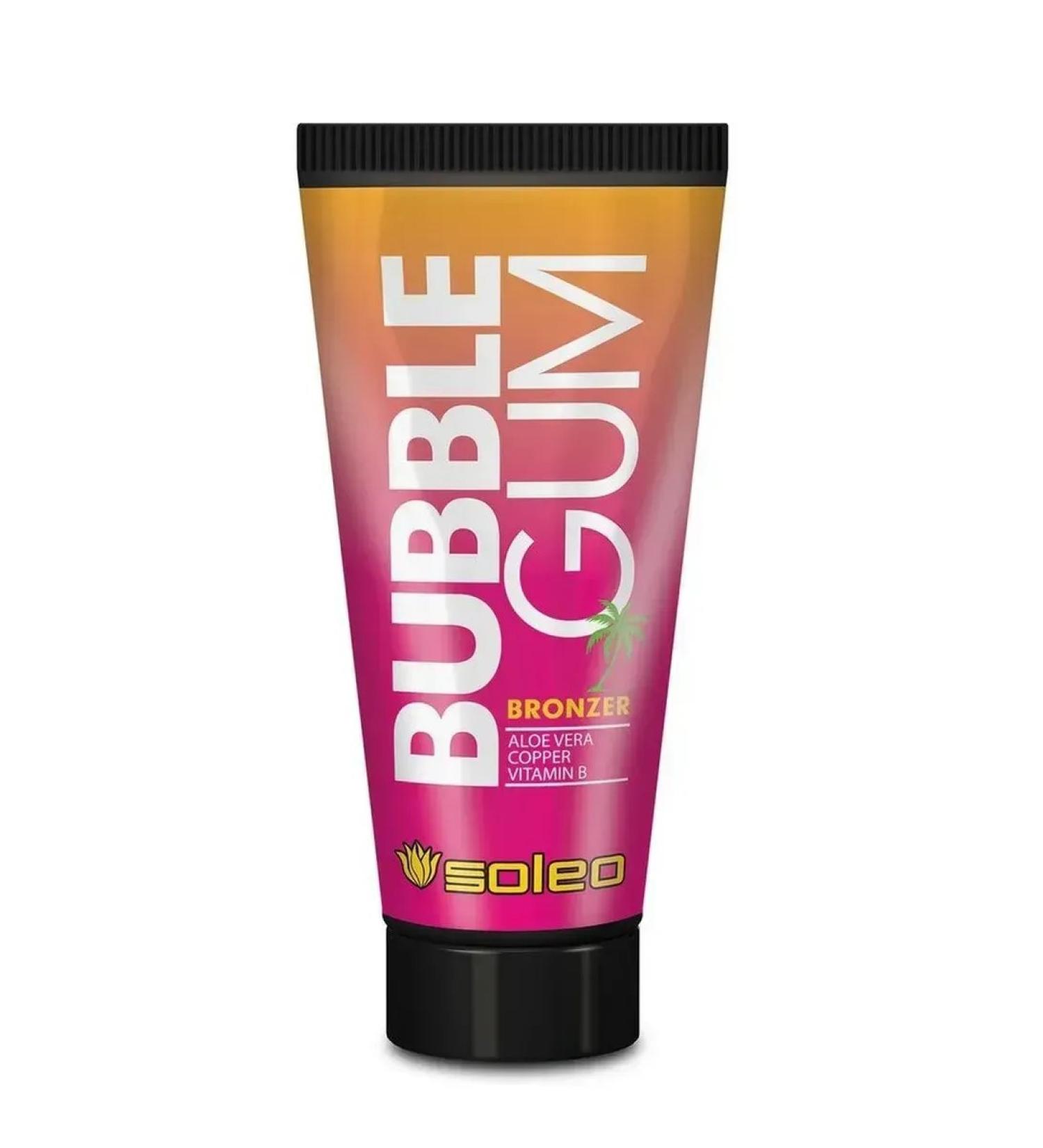 Soleo Bubble Gum - a bronzer for tanning in a solarium 150 ml - Buy Online on GoSupps.com