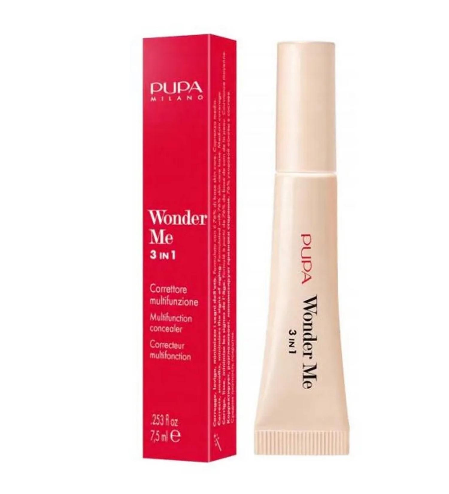 Pupa Multifunctional concealer Wonder ME 3 in 1 10 Fair Beige - Buy Online on GoSupps.com