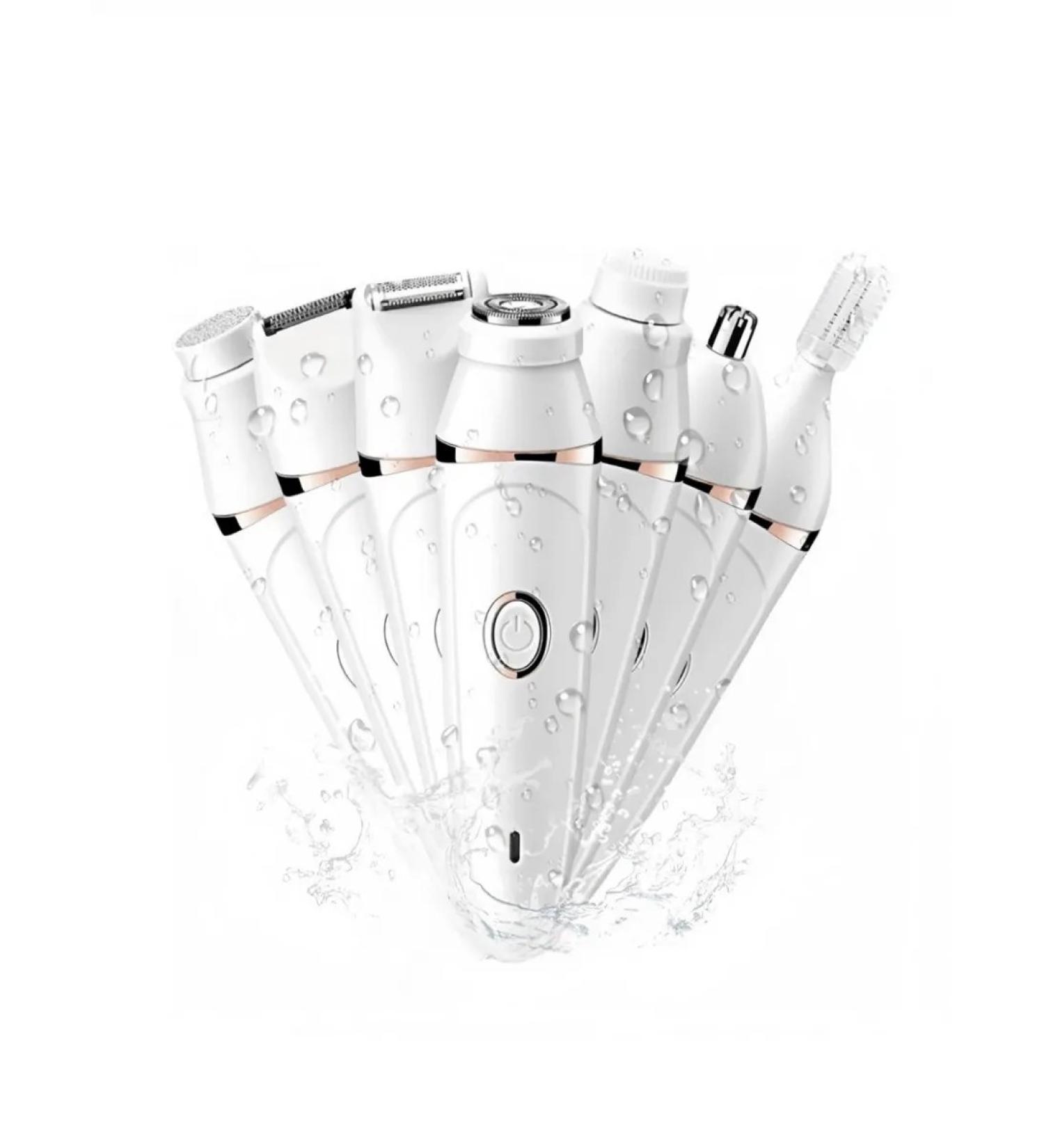 Female epalator 7 in 1 for bikini and armpits with nozzles - Buy Online on GoSupps.com