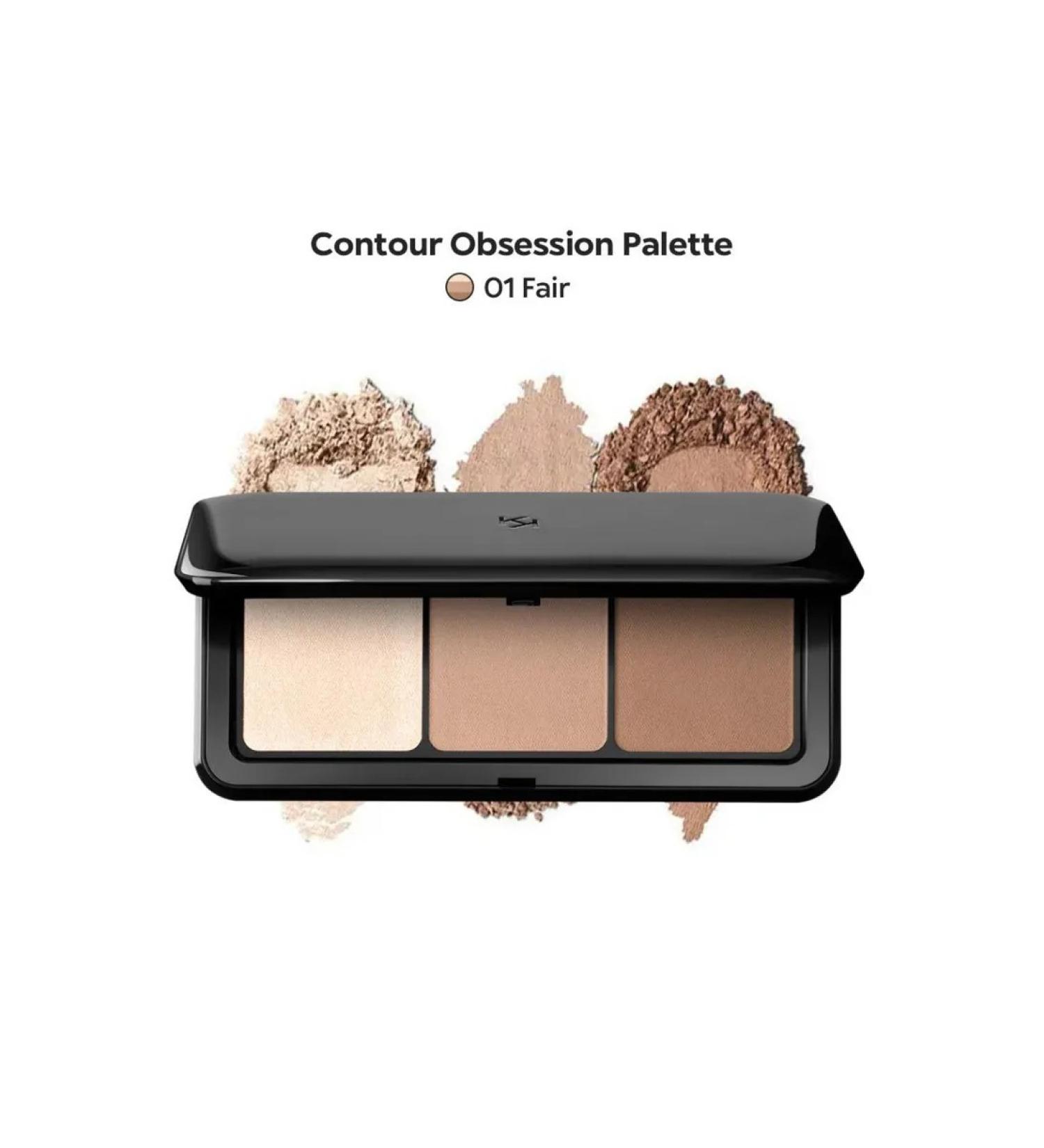 KIKO Milano Podor palette with a highlighter for contouring 01 Contour - Buy Online on GoSupps.com