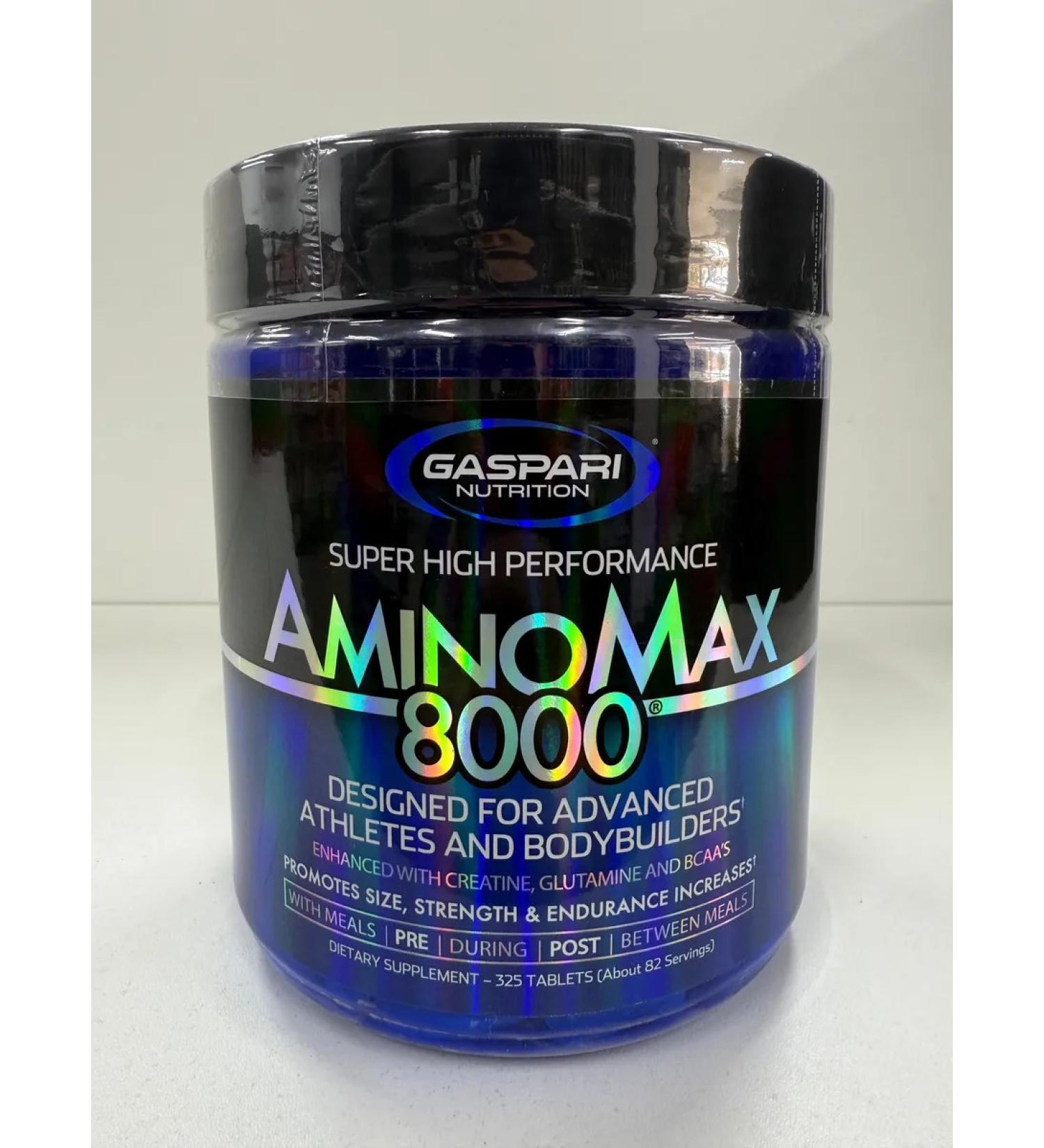 Amino acid complex Aminomax Gaspari 8000 - Buy Online on GoSupps.com