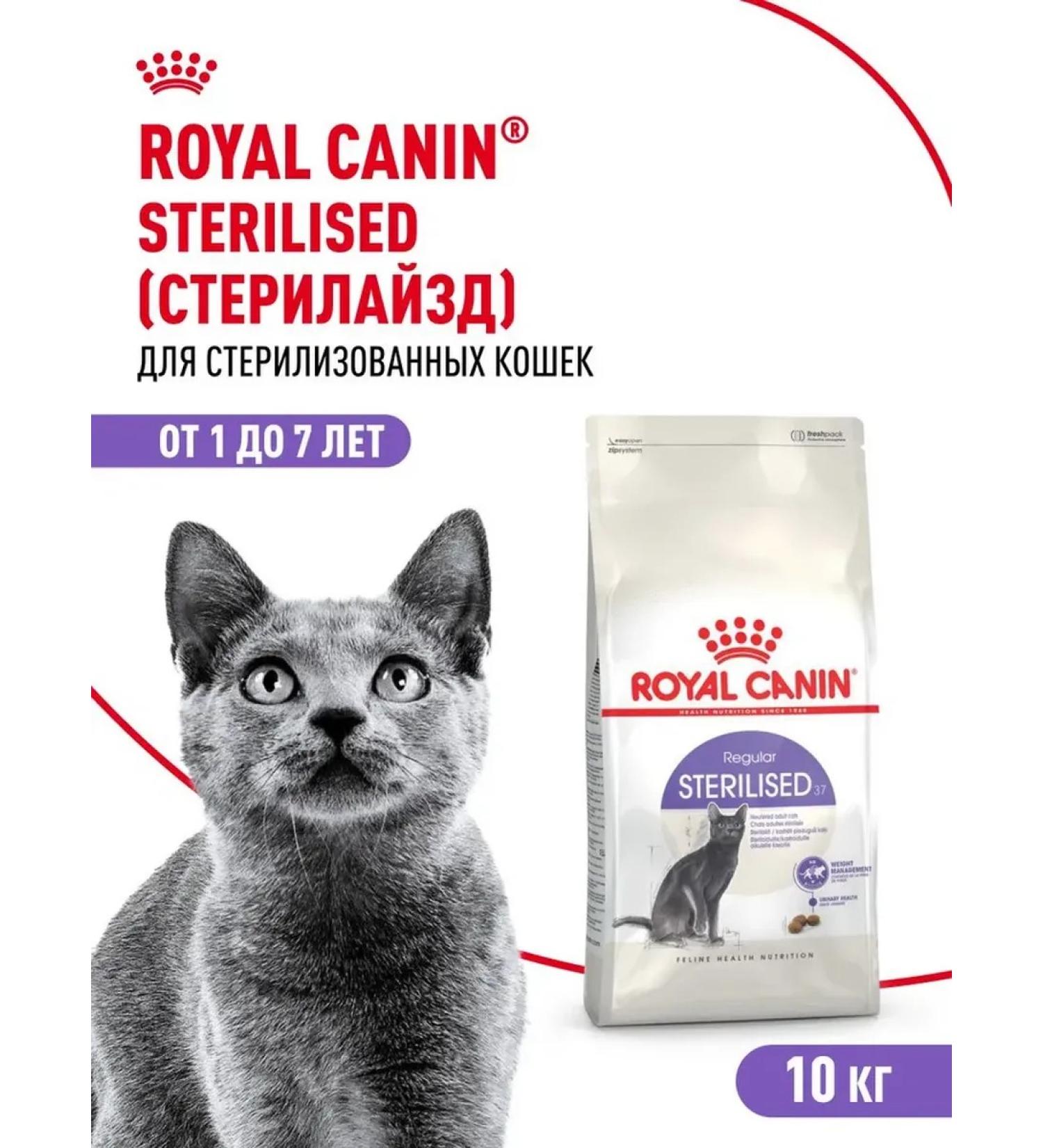 Dry food for sterilized cats Royal Canin - Buy Online on GoSupps.com
