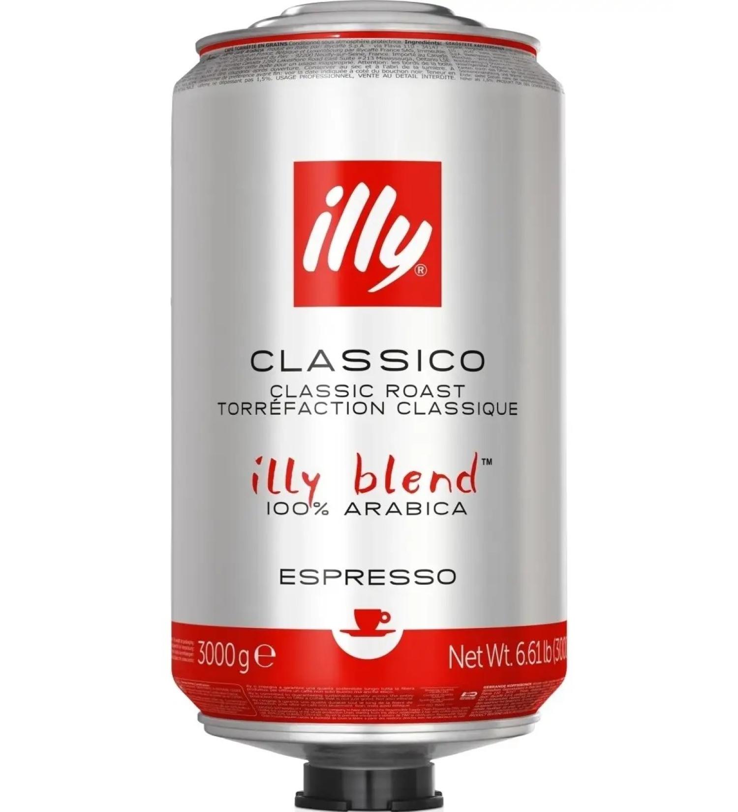 illy Coffee in grains medium frying classico bank 3 kg - Buy Online on GoSupps.com