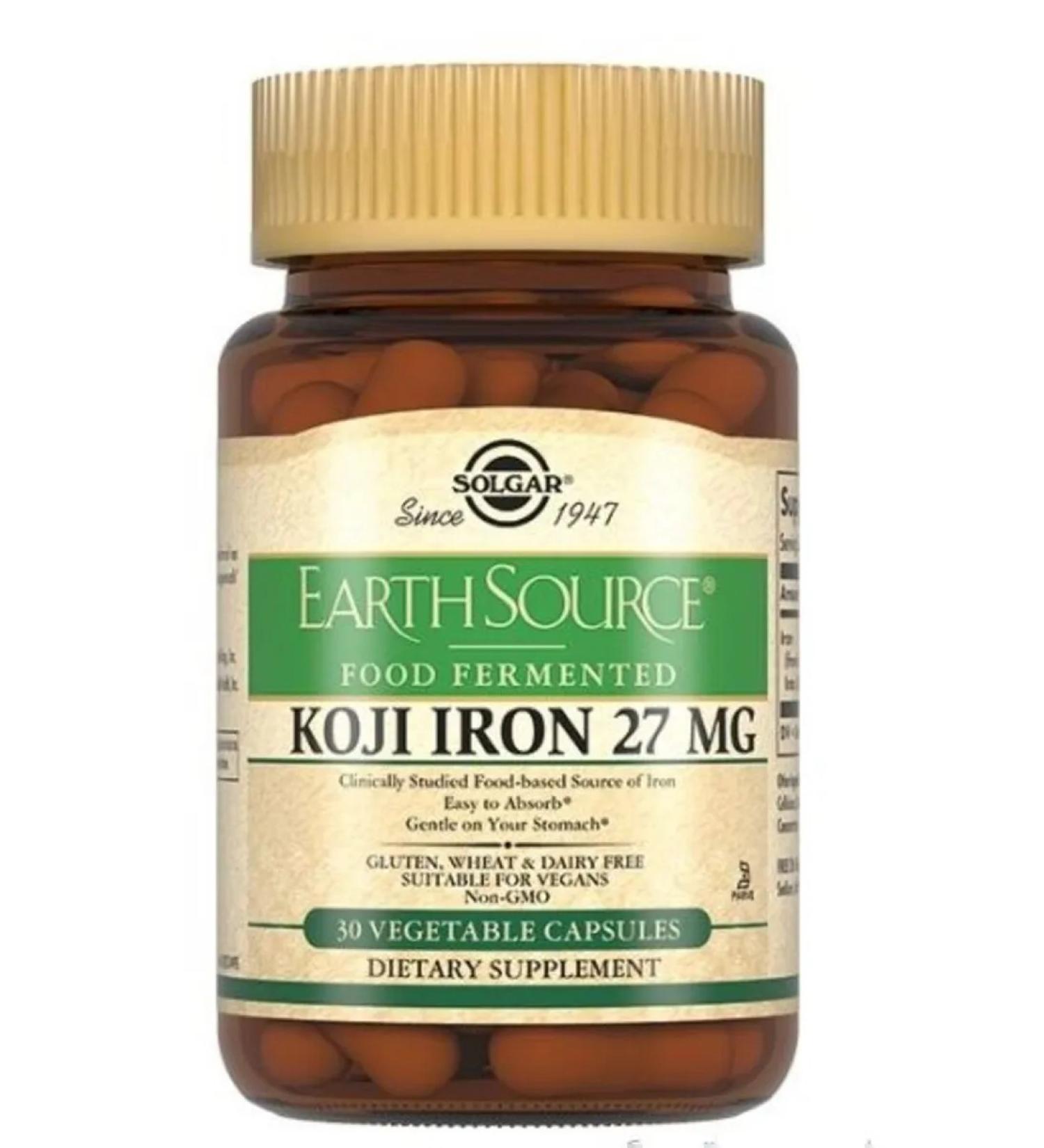 Solgar Iron 27mg in the Enviable Culture of Kodzhi No. 30