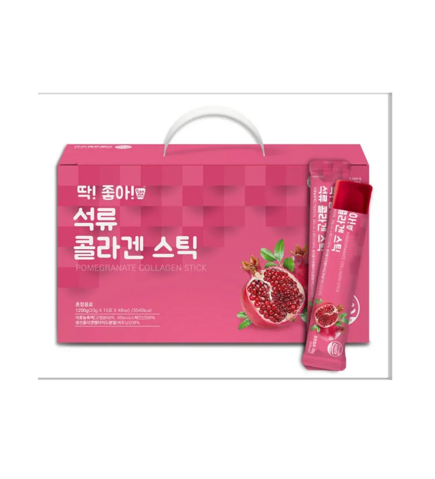 Collagen Sea jelly Korea 60 stamps of grenades - Buy Online on GoSupps.com
