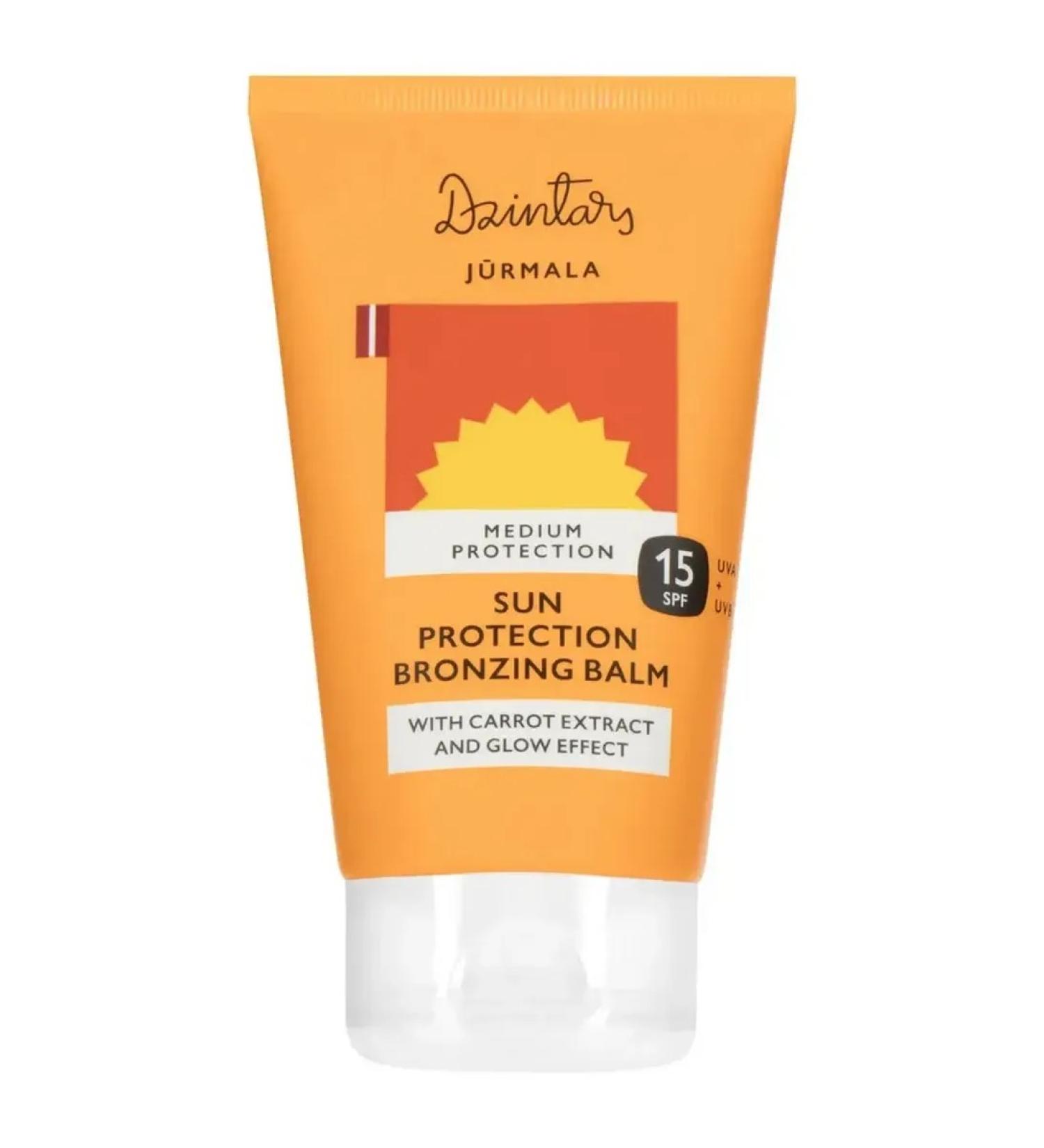 Dzintars Sunscreen bronzing body balm SPF 15 - Buy Online on GoSupps.com