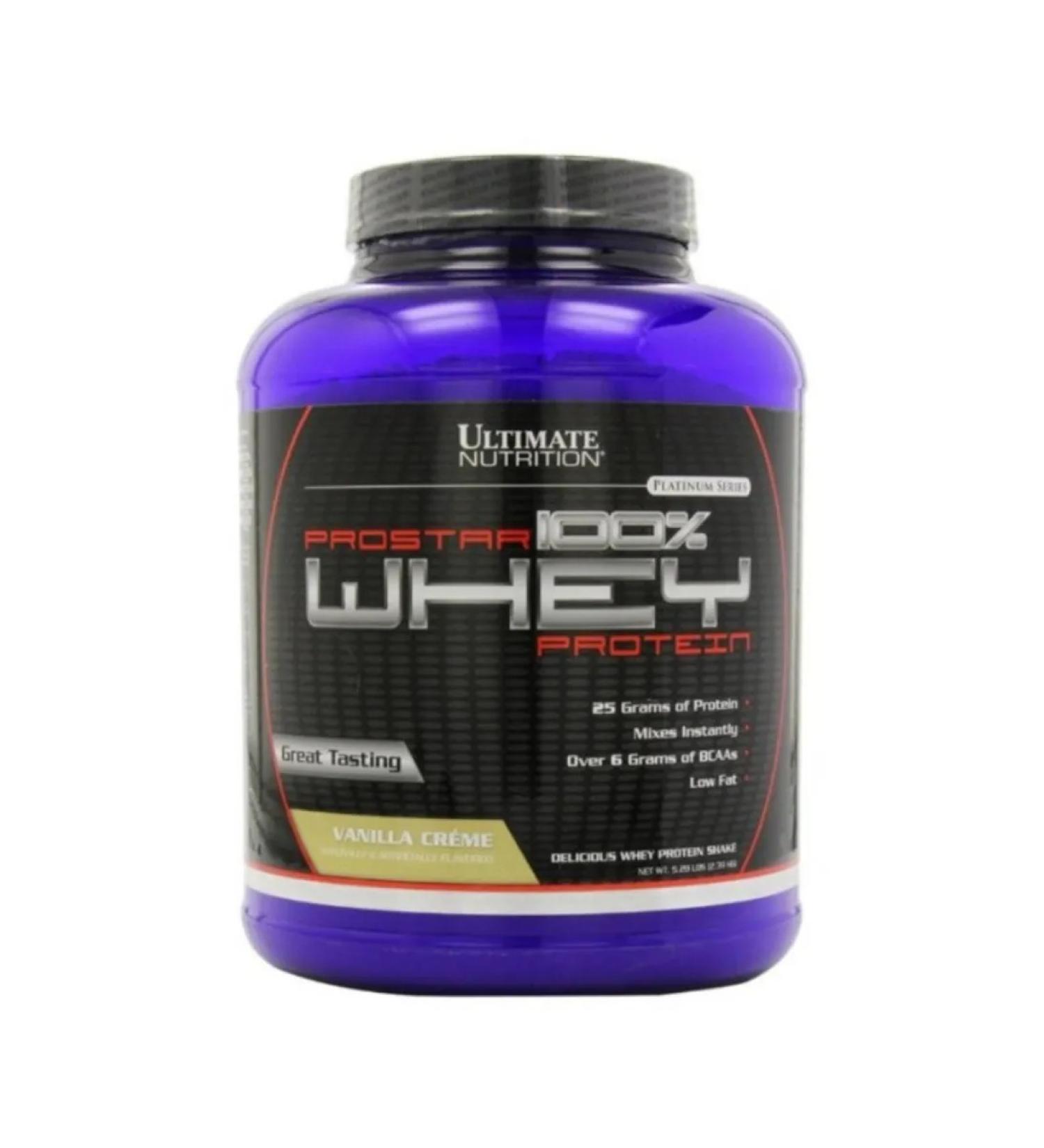 Ultimate Nutrition Serum protein Prostar Whey 2270 grams (vanilla)