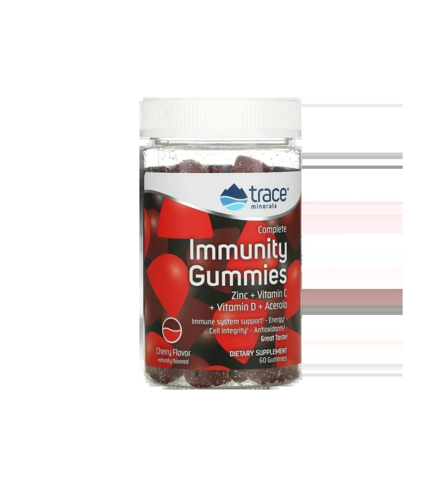 Trace Minerals Vitamin D3 + C + zinc 60 chewing pastors - Buy Online on GoSupps.com