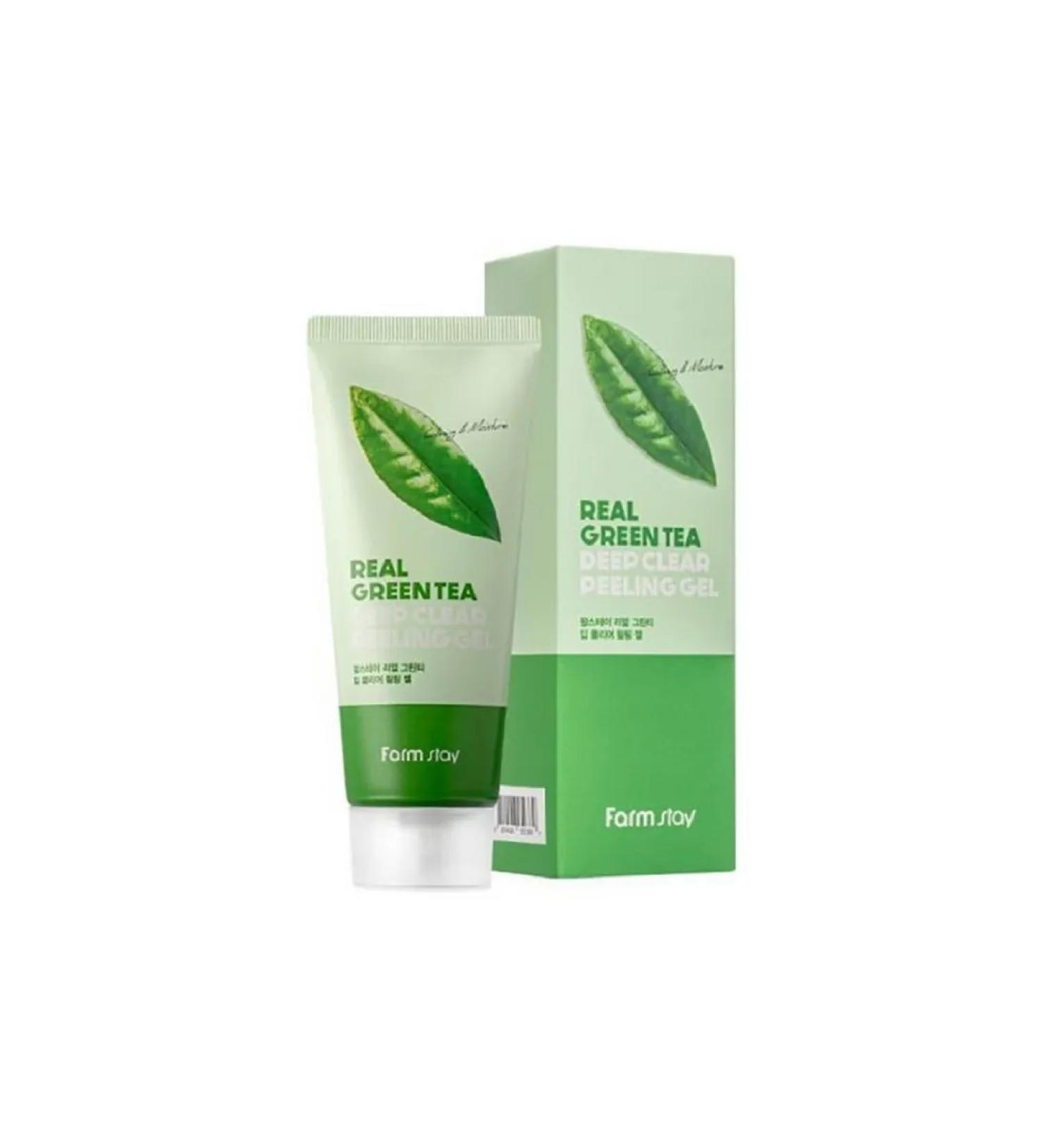 Family Cosmetics Piling gel for face with green tea 100 ml