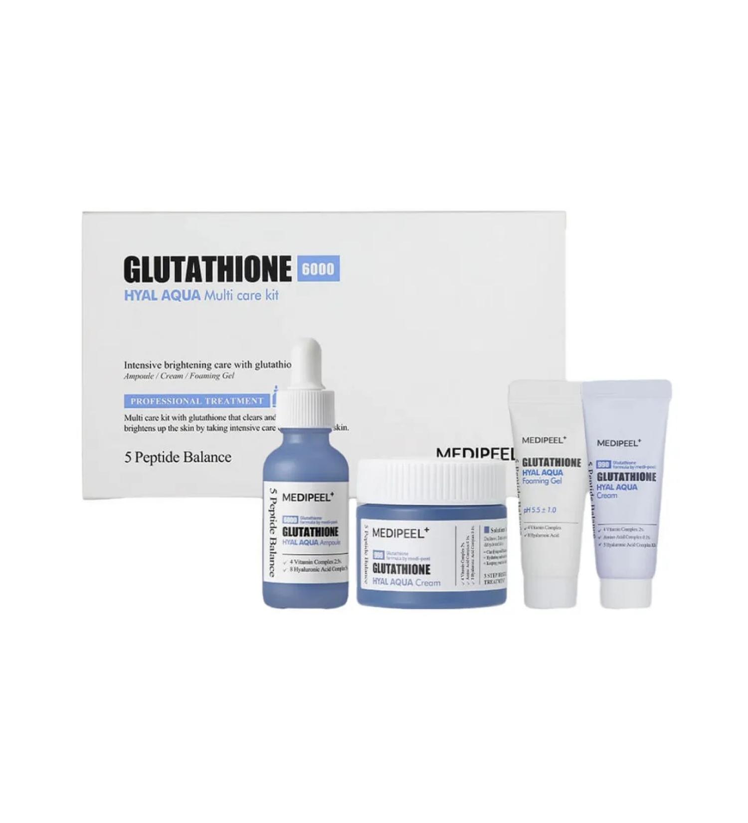 medi-peel A set of moisturizers Glutathione Hyal Aqua Multi Care - Buy Online on GoSupps.com