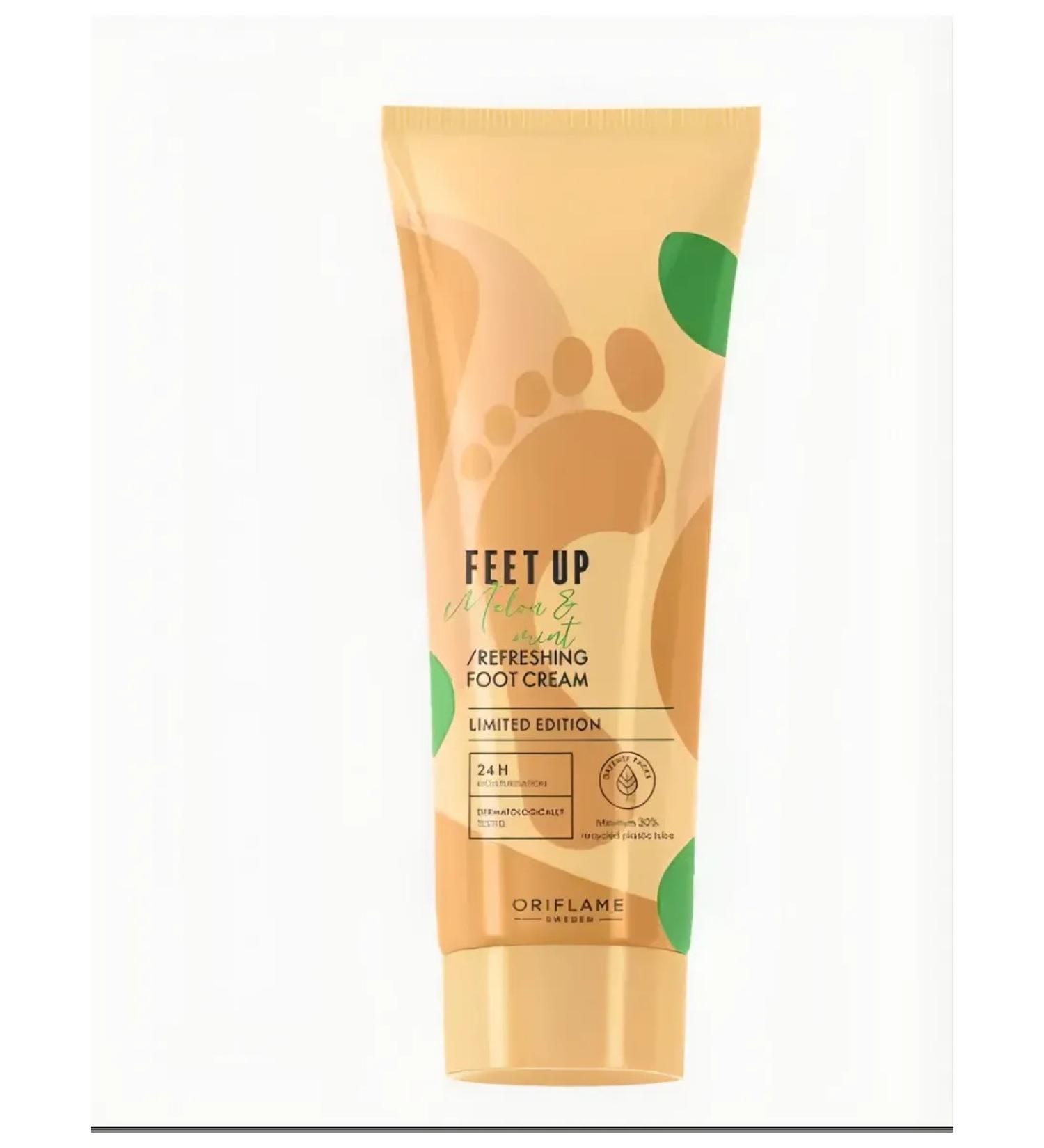 Fuel -freshening cream with melon and mint Feet Up - Buy Online on GoSupps.com