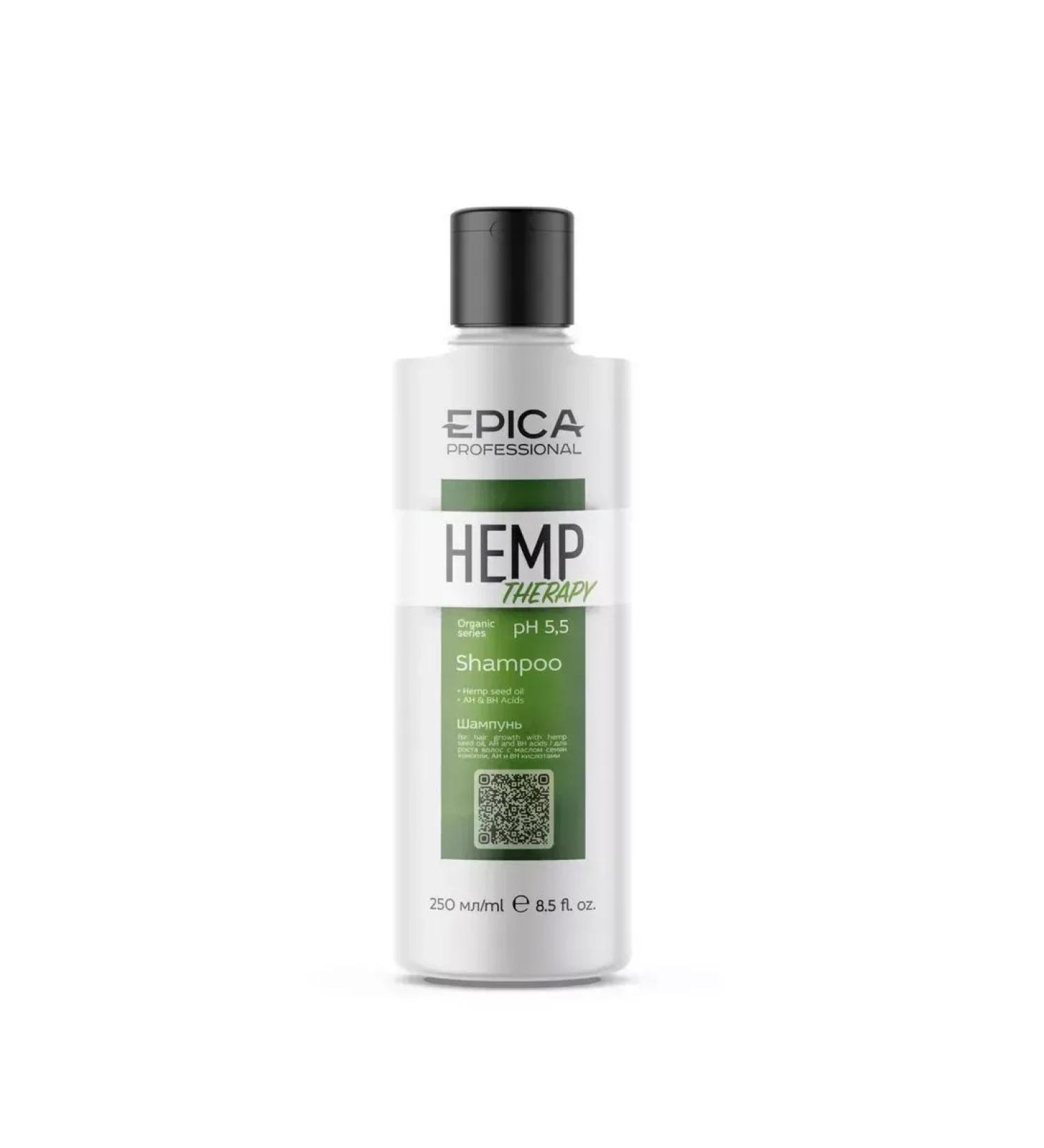 EPICA Hemp Therapy Organic shampoo for hair growth 250ml