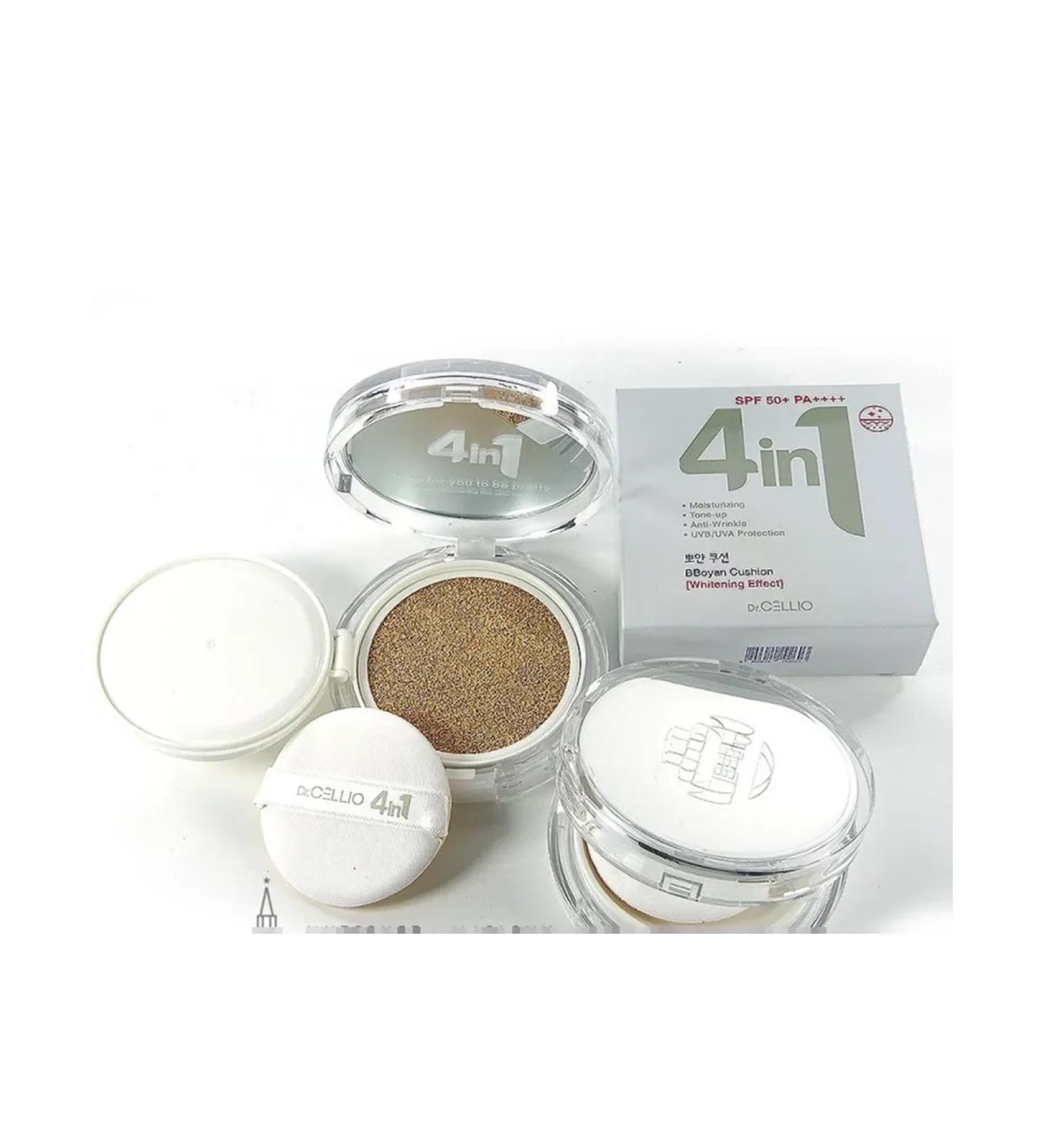 Cream-cushon face lighter DR Cellio 4 in 1