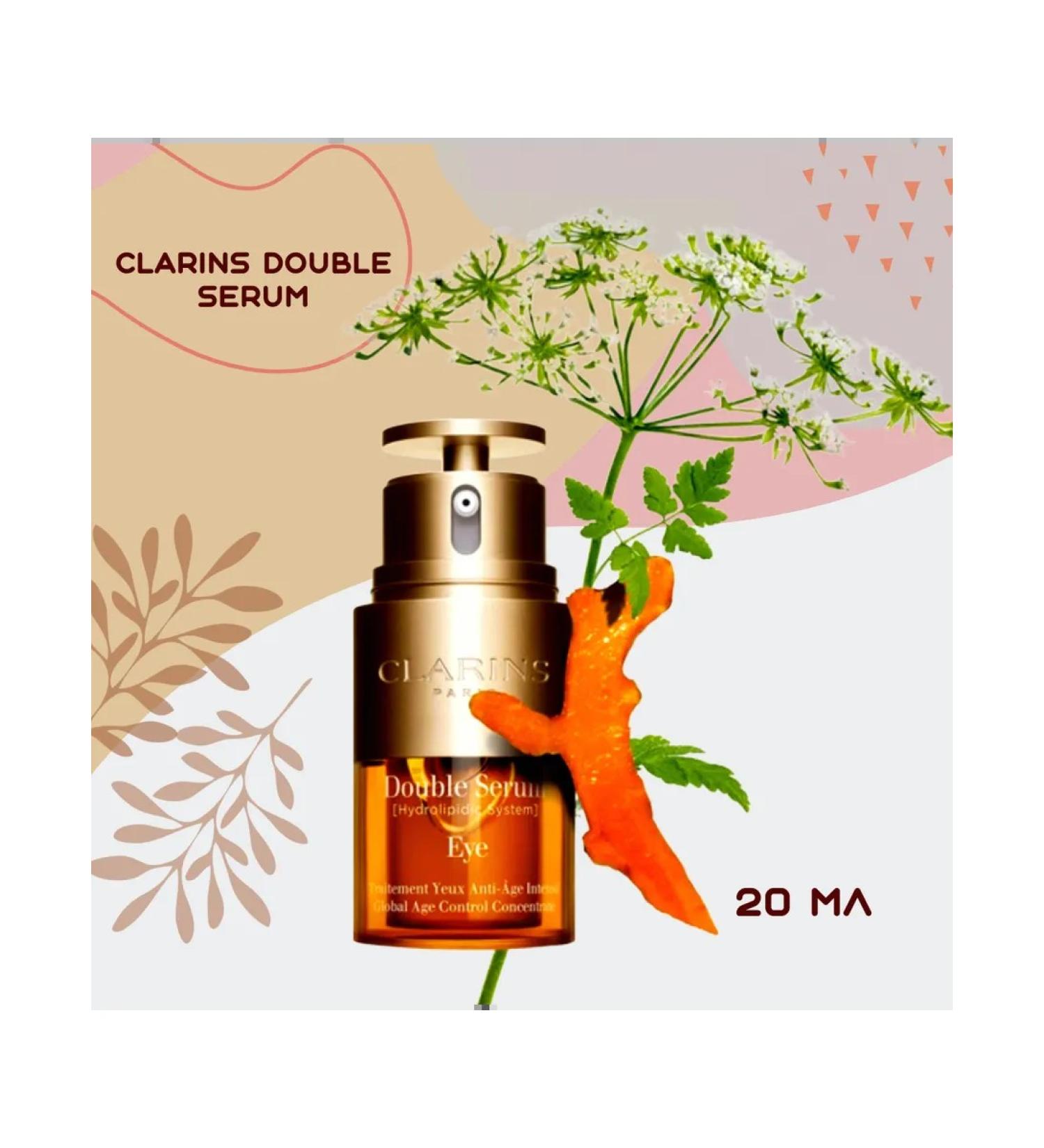 Clarins Double serum rejuvenating serum around the eyes 20 ml - Buy Online on GoSupps.com