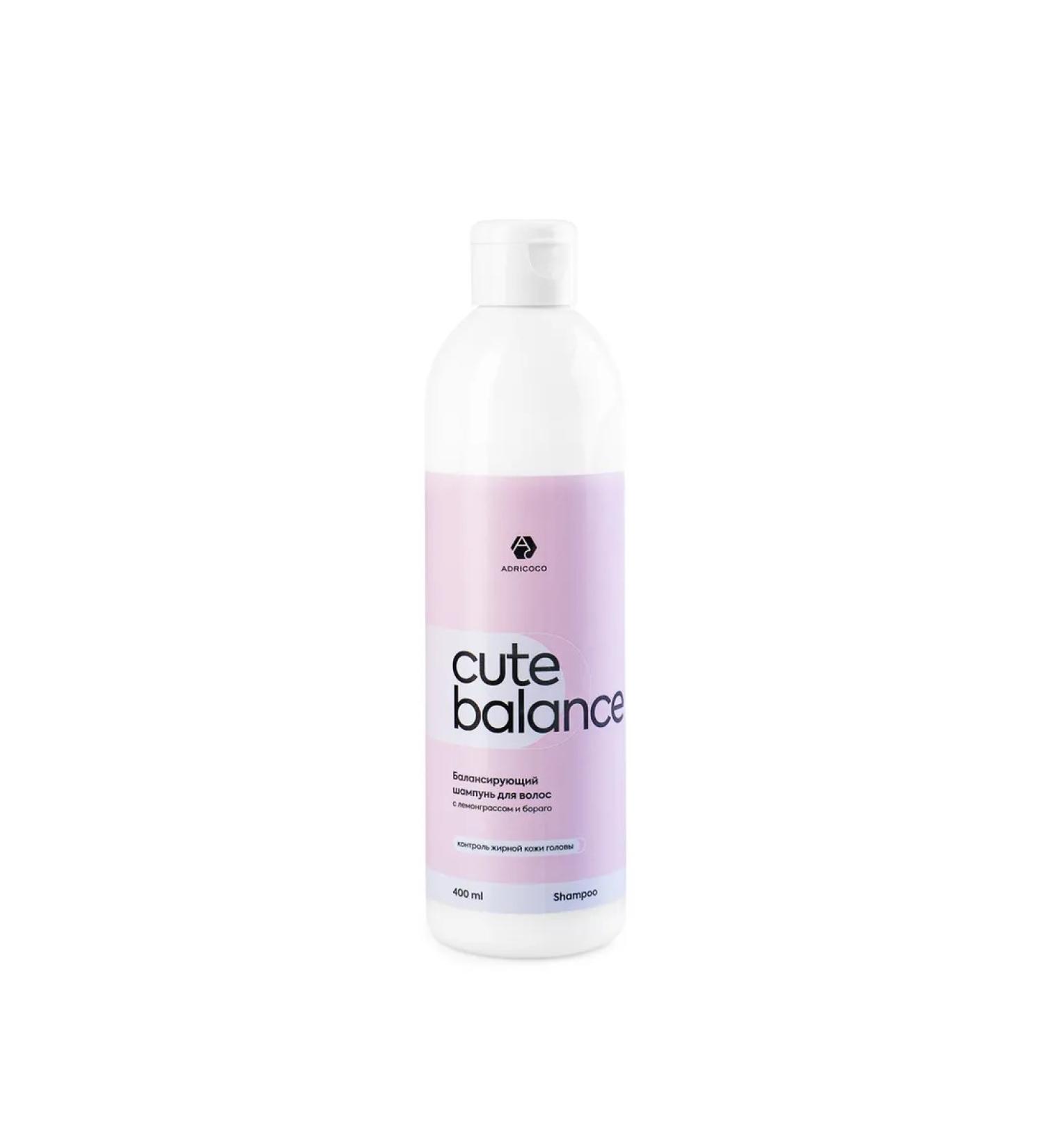 ADRICOCO Hair shampoo with lemmongrass and borego 400ml - Buy Online on GoSupps.com