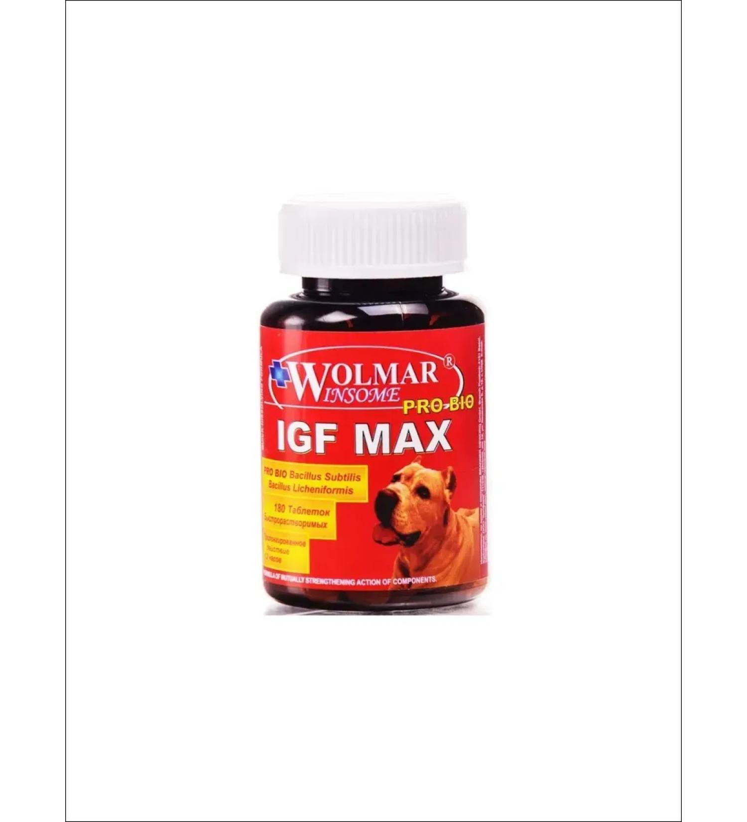 WOLMAR WINSOME Volmar Pro Bio IGF Max for the growth of dog muscles 180t - Buy Online on GoSupps.com