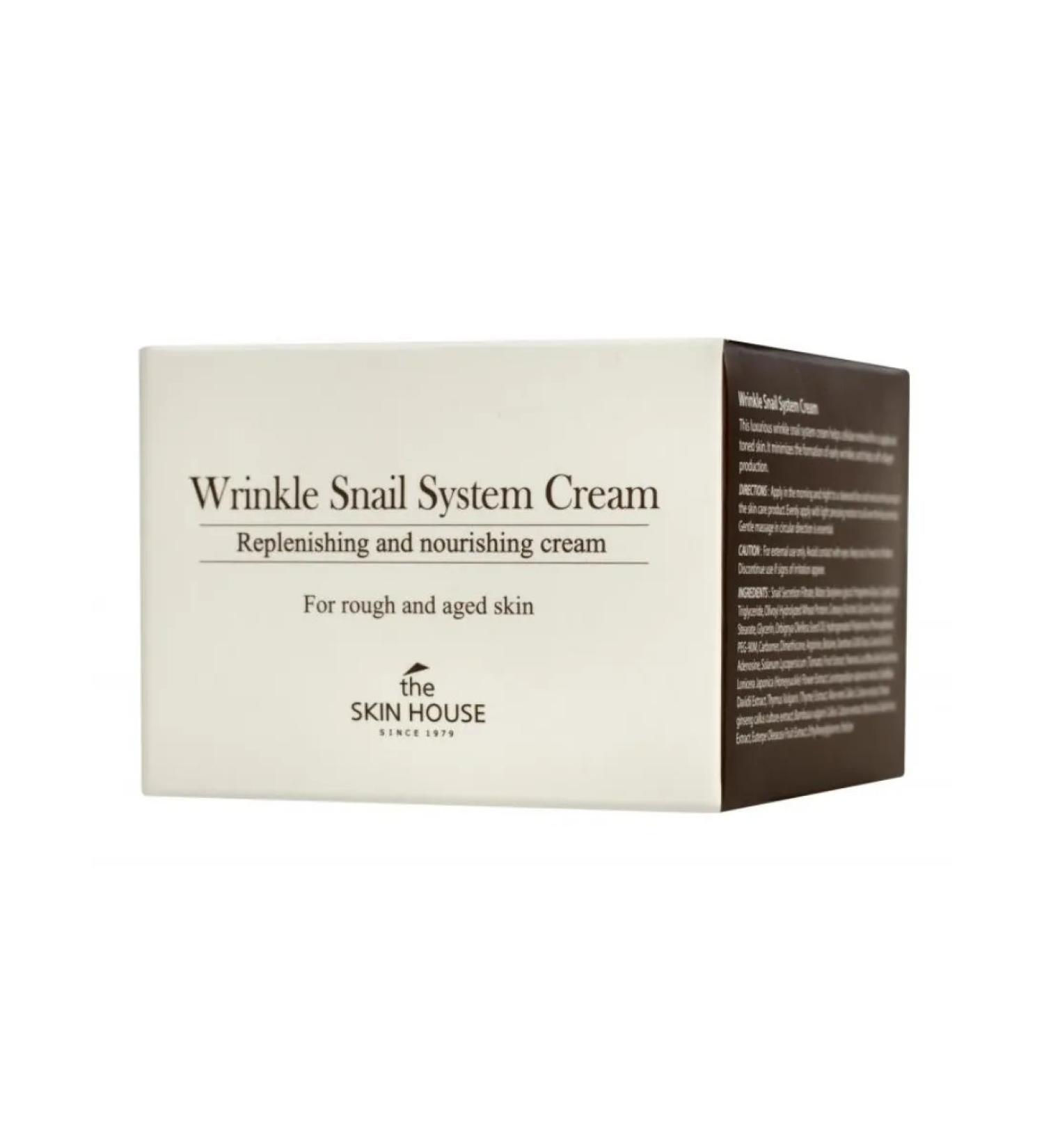 The Skin House Snail mucin -based anti -aging cream 100 ml - Buy Online on GoSupps.com